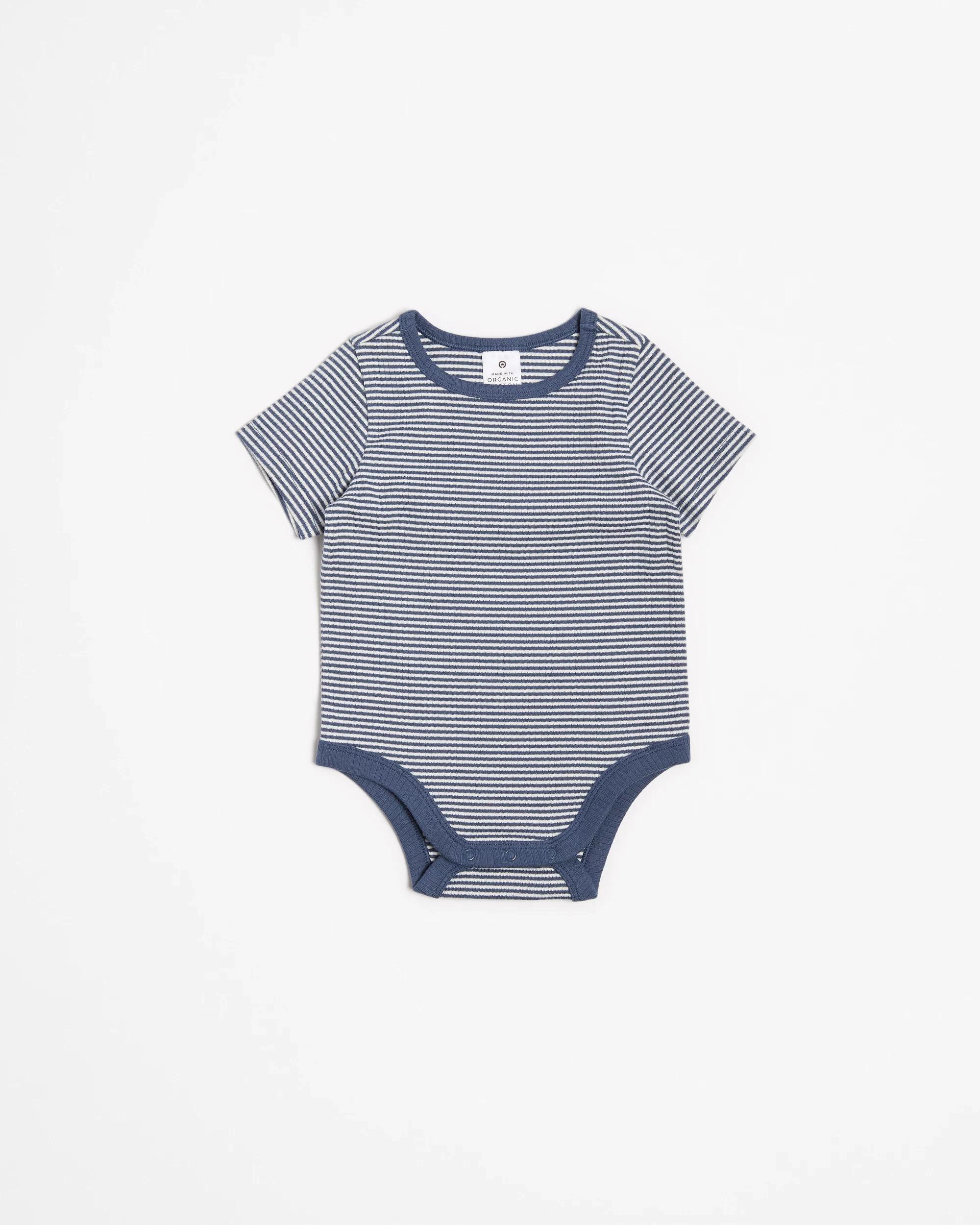 4 Target Baby Baby Organic Cotton Print Rib Bodysuit 3 Pack PUPPIES, 4 of 6