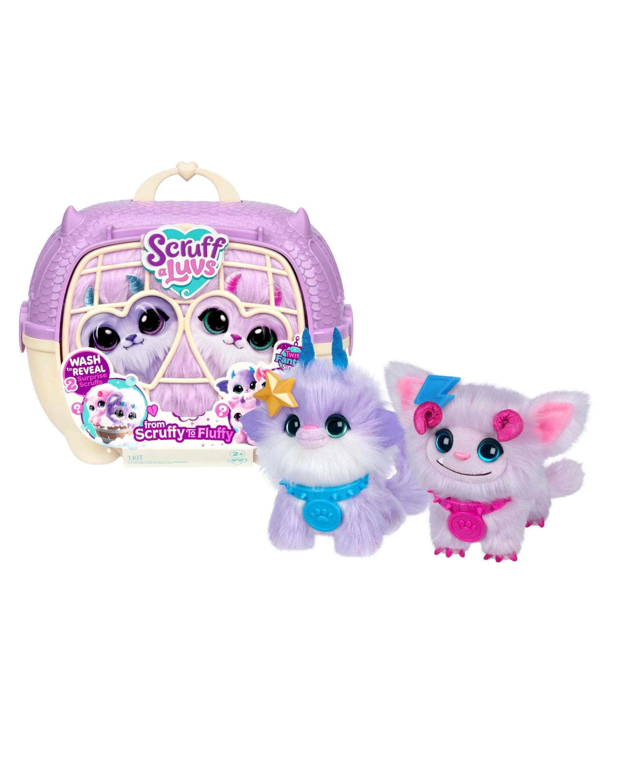 3 Little Live Pets Scruff-A-Luvs Twin Fantasy Scruffs Plush, 3 of 10