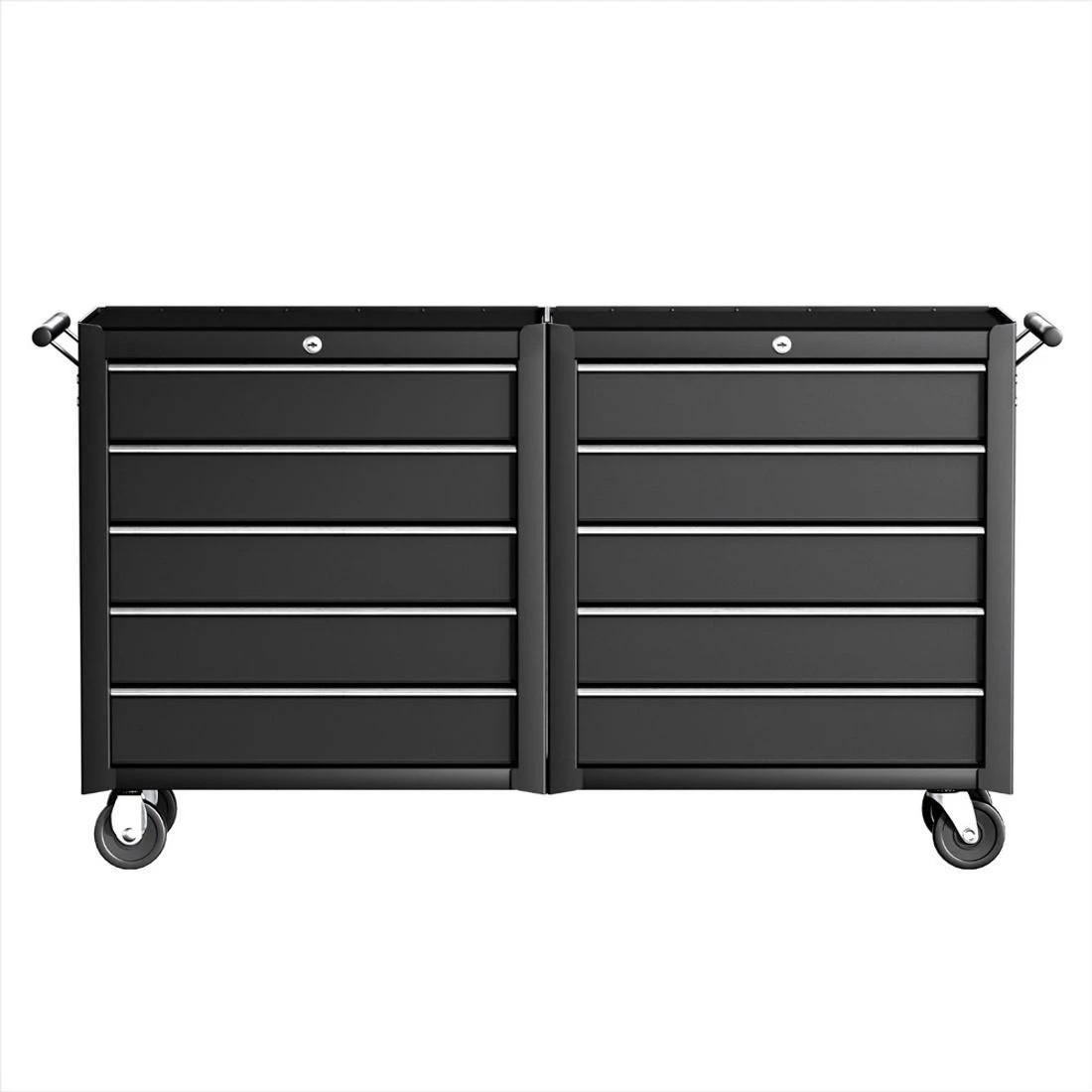 3 Giantz Tool Chest Trolley 10 Drawers Toolbox Storage - Black, 3 of 7