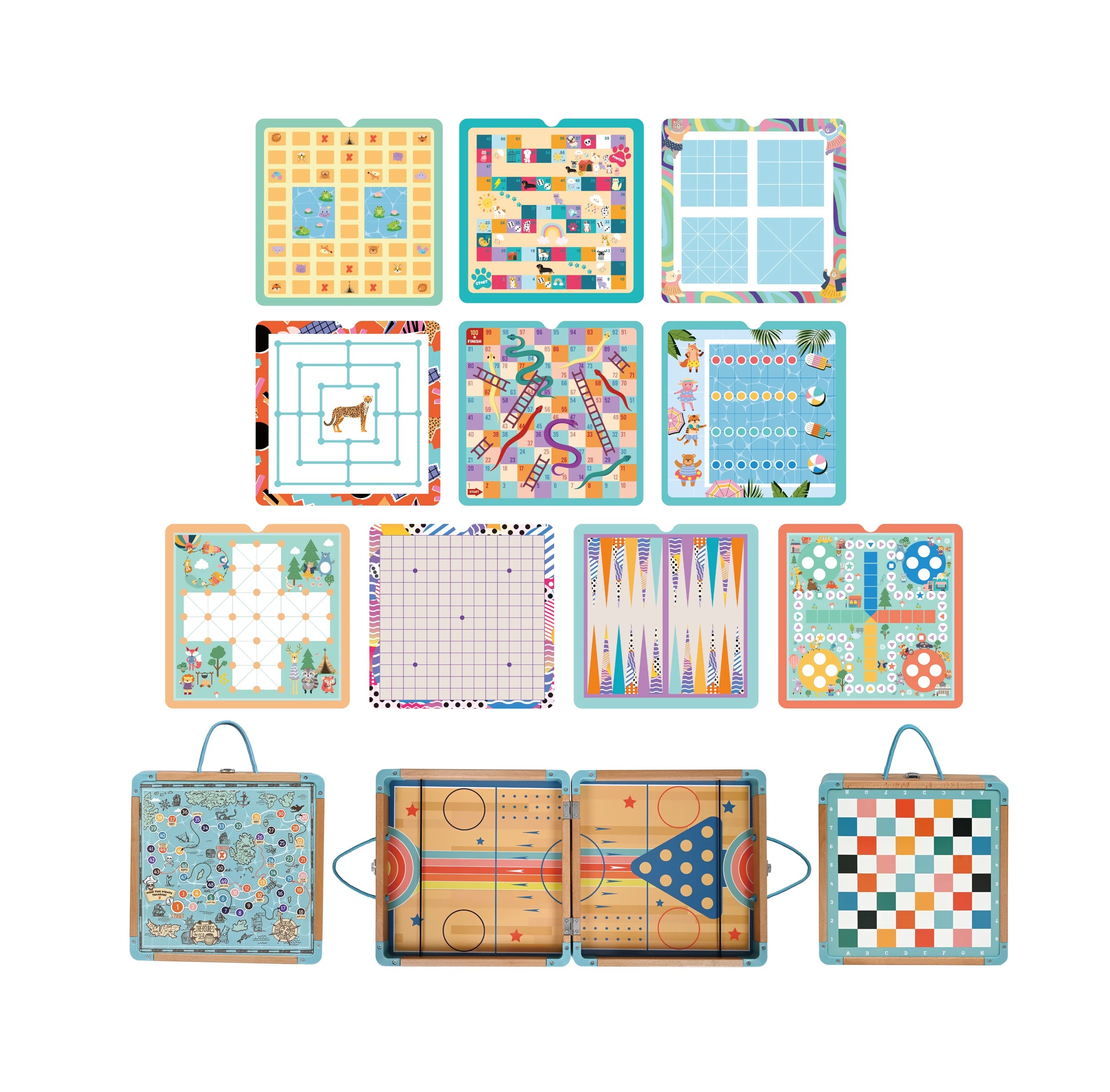 7 20-in-1 Mega Game Board Set, 7 of 10