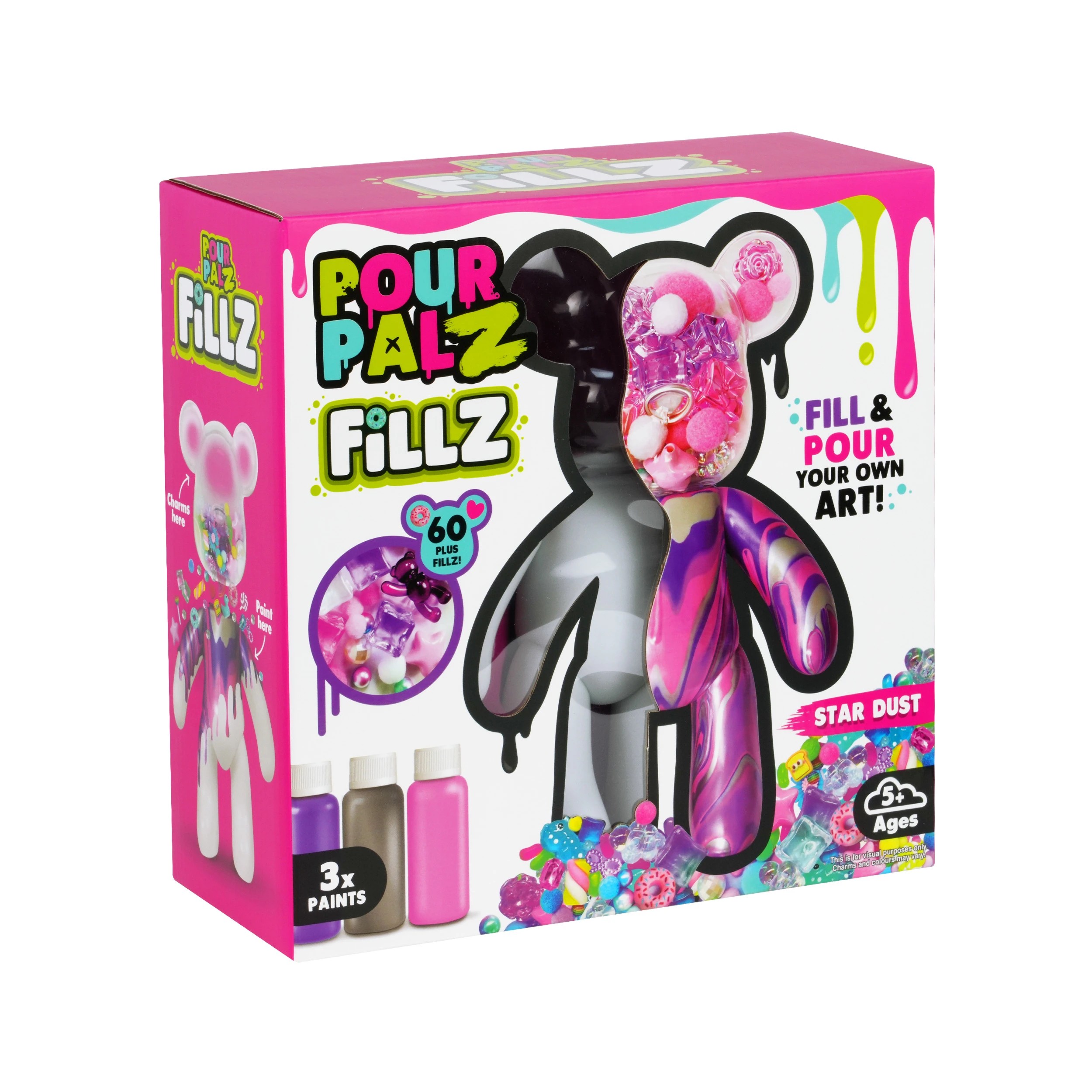 3 Pour Palz Fillz Bear - Assorted, 3 of 10