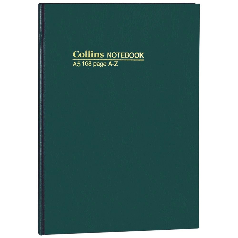 1 Collins No.5504 A5 A-Z Notebook, 1 of 2