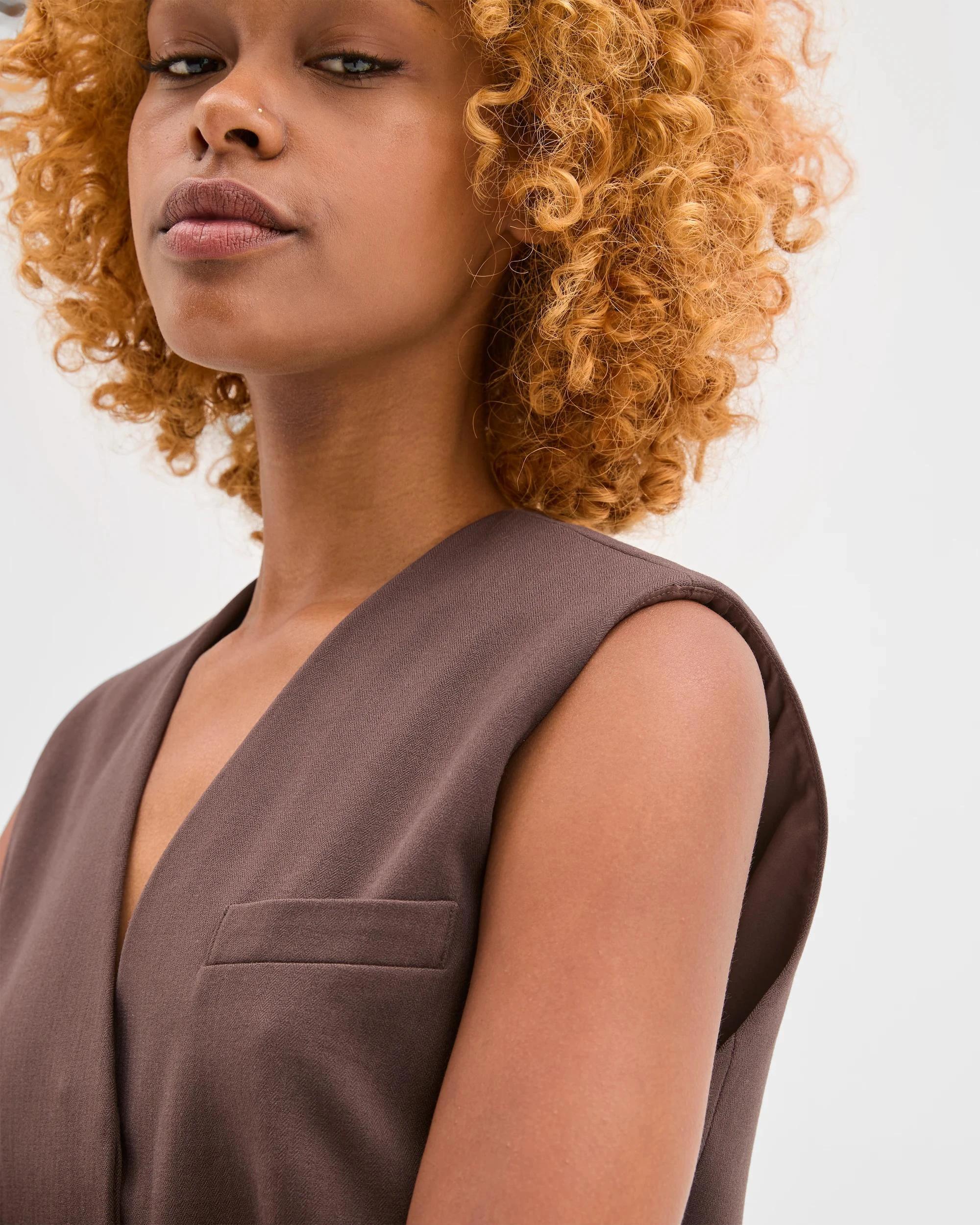 5 Target Petites Petites Sleeveless Tailored Vest BRACKEN, 5 of 5