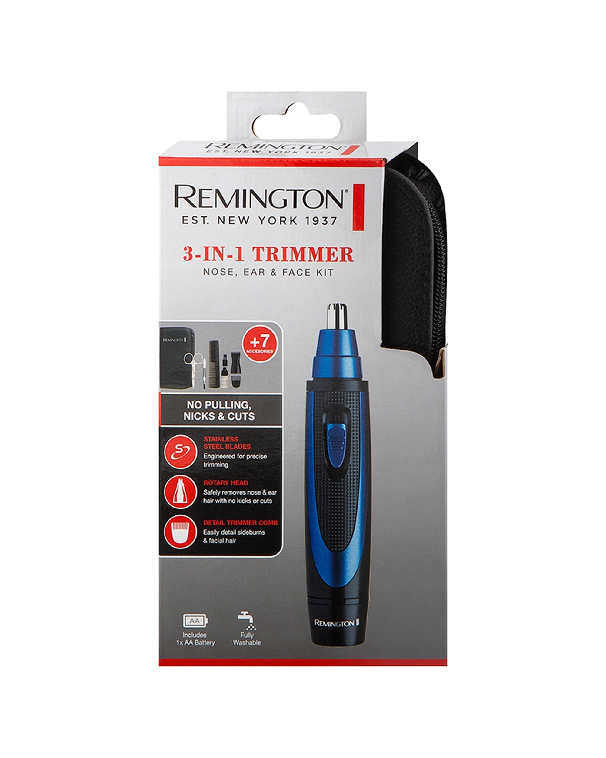 1 Remington  3-in-1 TrimmerNose,Ear & Face Trimmer - Multi, 1 of 1