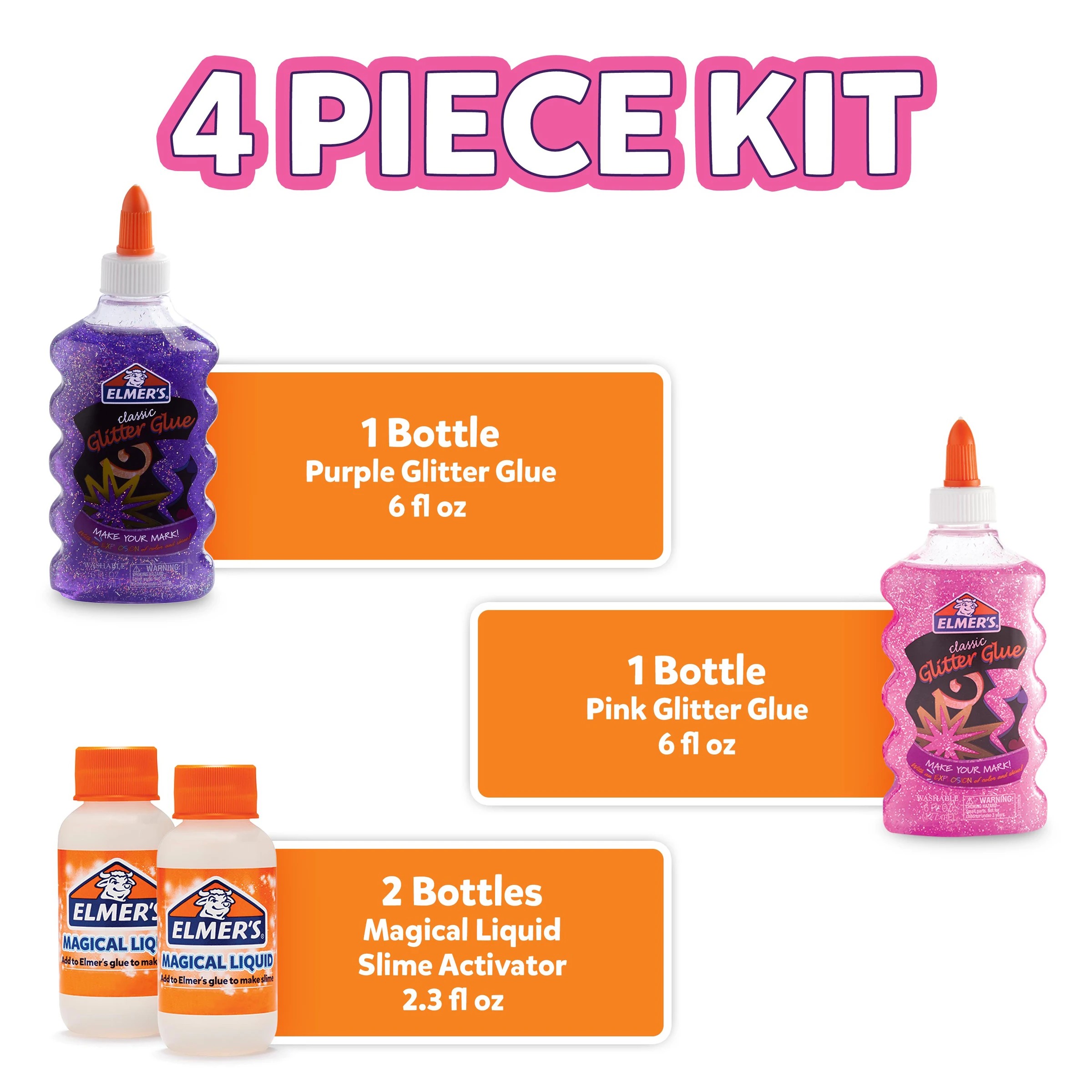 5 4 Piece Elmer’s Fairy Dust Slime Kit, 5 of 7
