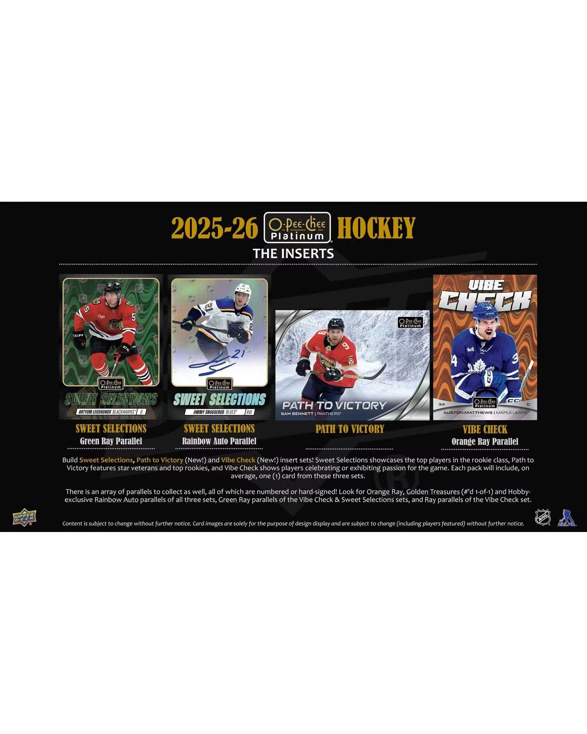 7 Upper Deck 2025/2026 NHL O-Pee-Chee Platinum Hockey Hobby Pack, 7 of 7