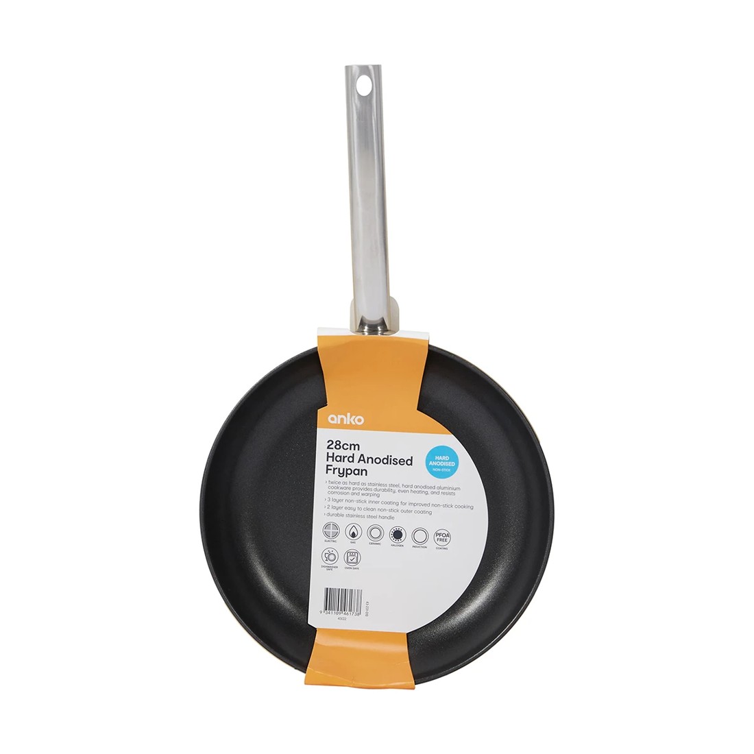 7 28cm Hard Anodised Non-Stick Frypan, 7 of 7