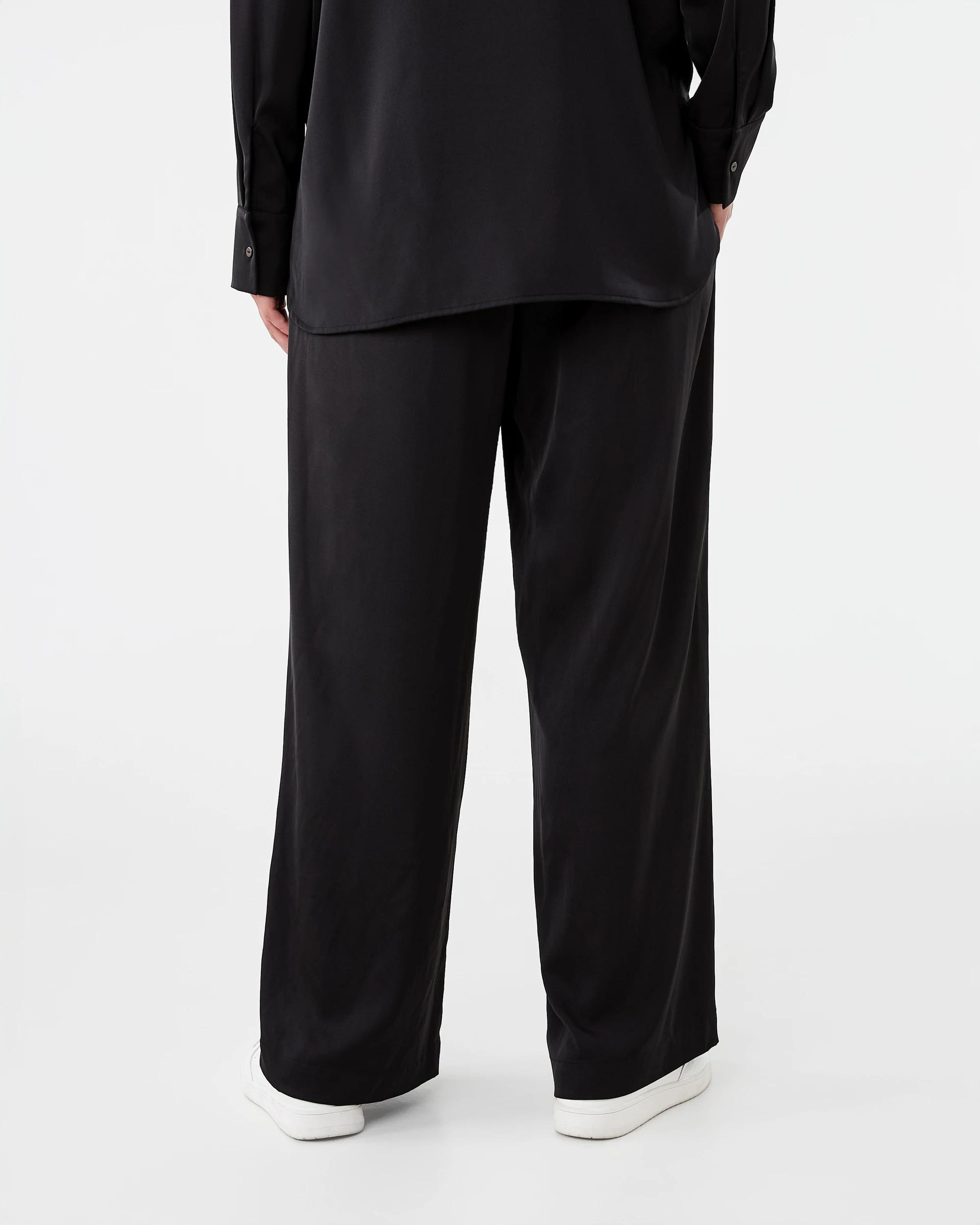 3 Satin Pants Black, 3 of 7