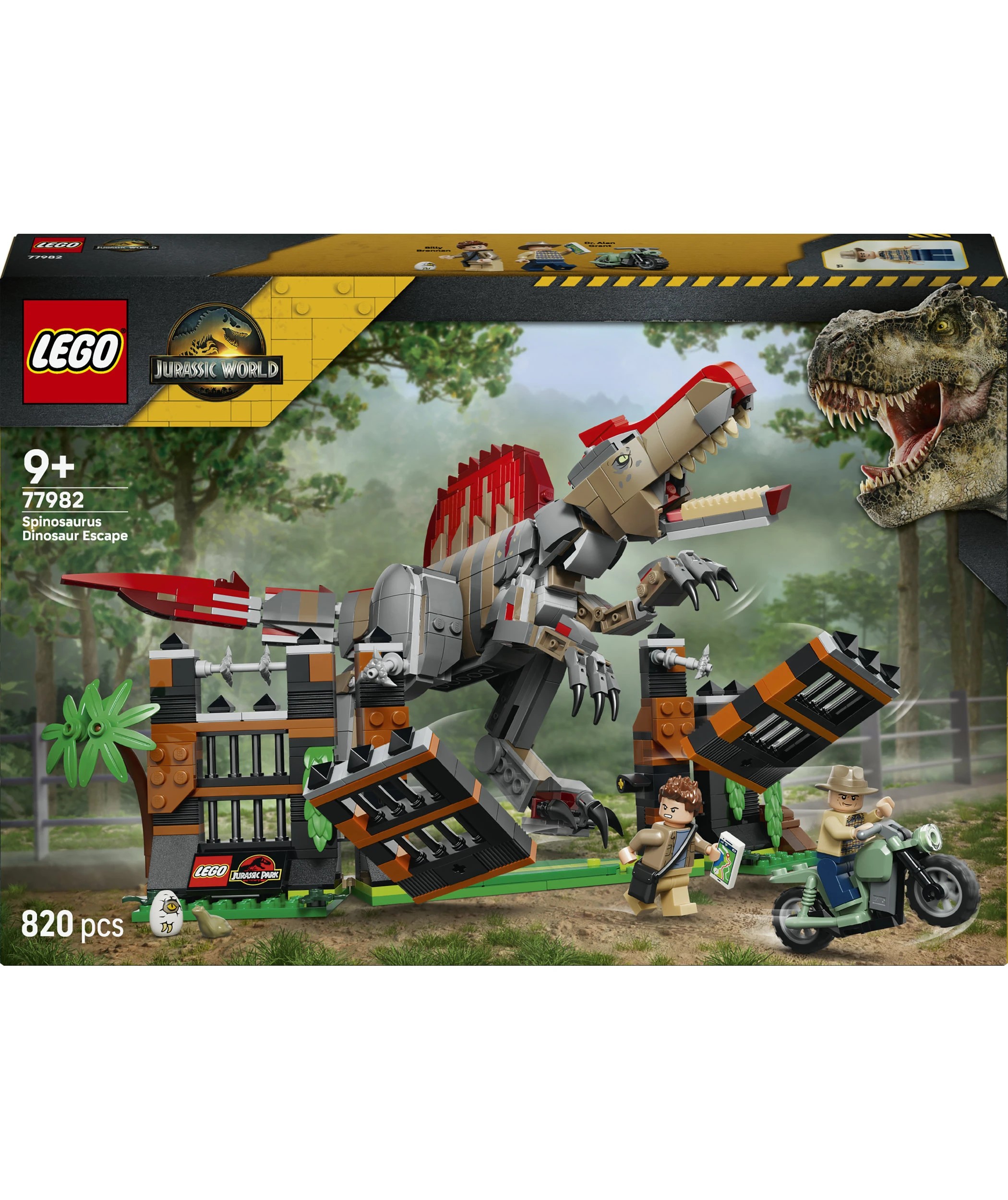 1 LEGO Jurassic World Spinosaurus Dinosaur Escape 77982, 1 of 10
