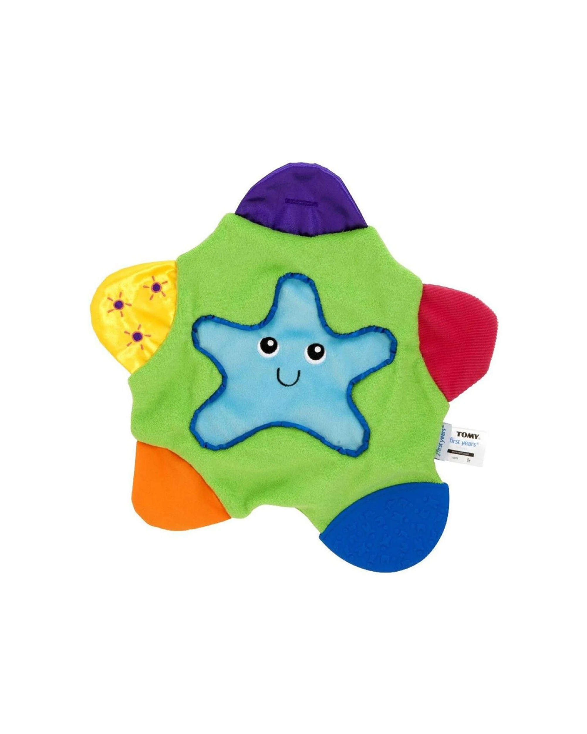 2 Lamaze Sammy The Starfish Blankie 2 Pack Textured Teething Toy - Multi, 2 of 8