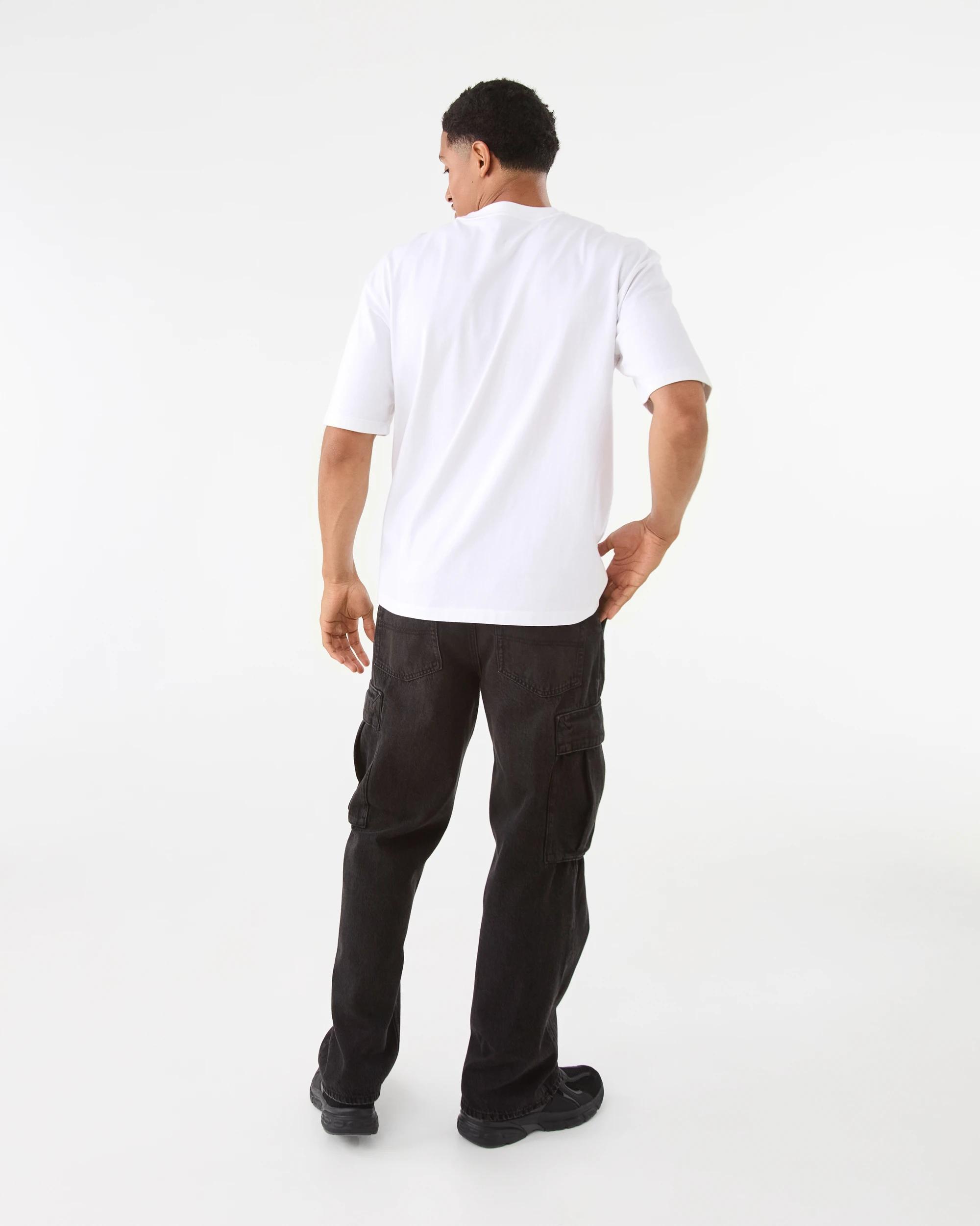 4 Oversized Heavyweight T-shirt WHITE, 4 of 6