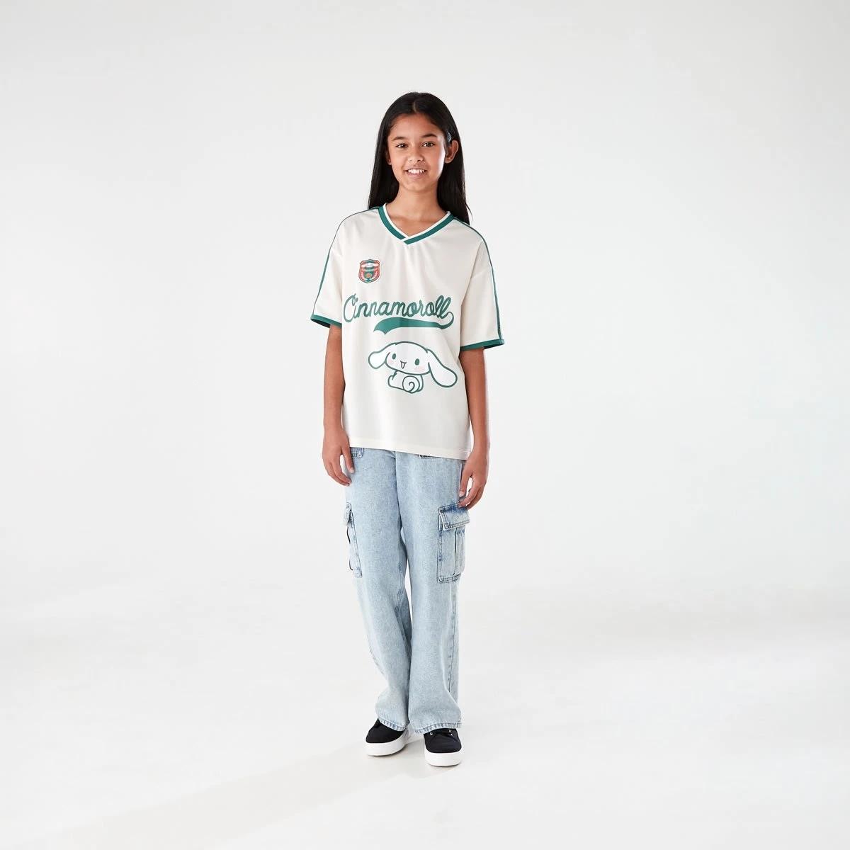 8 Cinnamoroll License Mesh T-shirt CINNAMOROLL VARSITY STYLE, 8 of 9