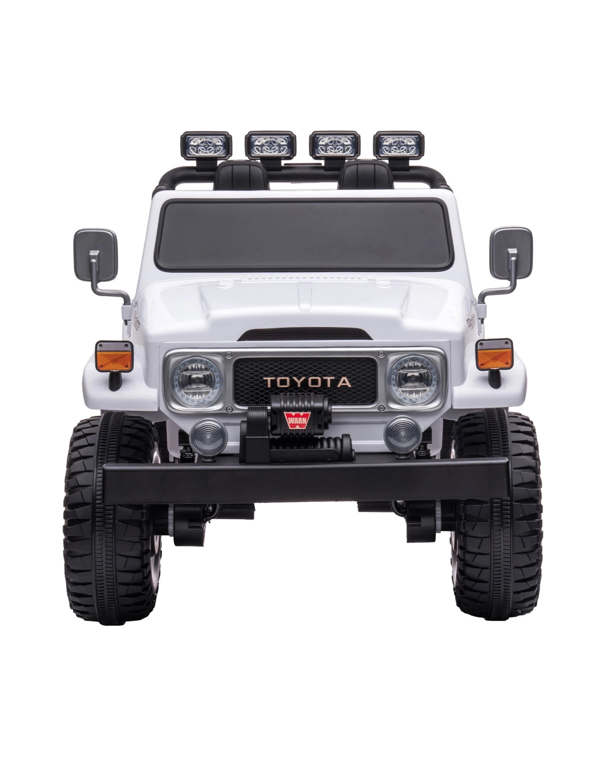 2 Kahuna Licensed Toyota FJ-40 Electric Kids Ride On Car - White, 2 of 9