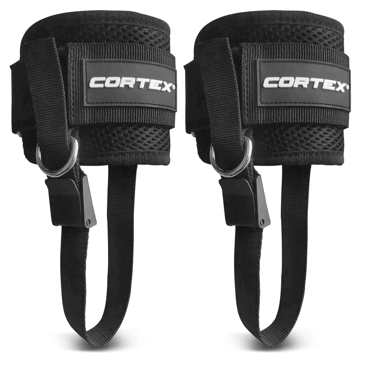 1 CORTEX Premium Ankle Strap Cuff Cable Pulley Attachment Pair, 1 of 6