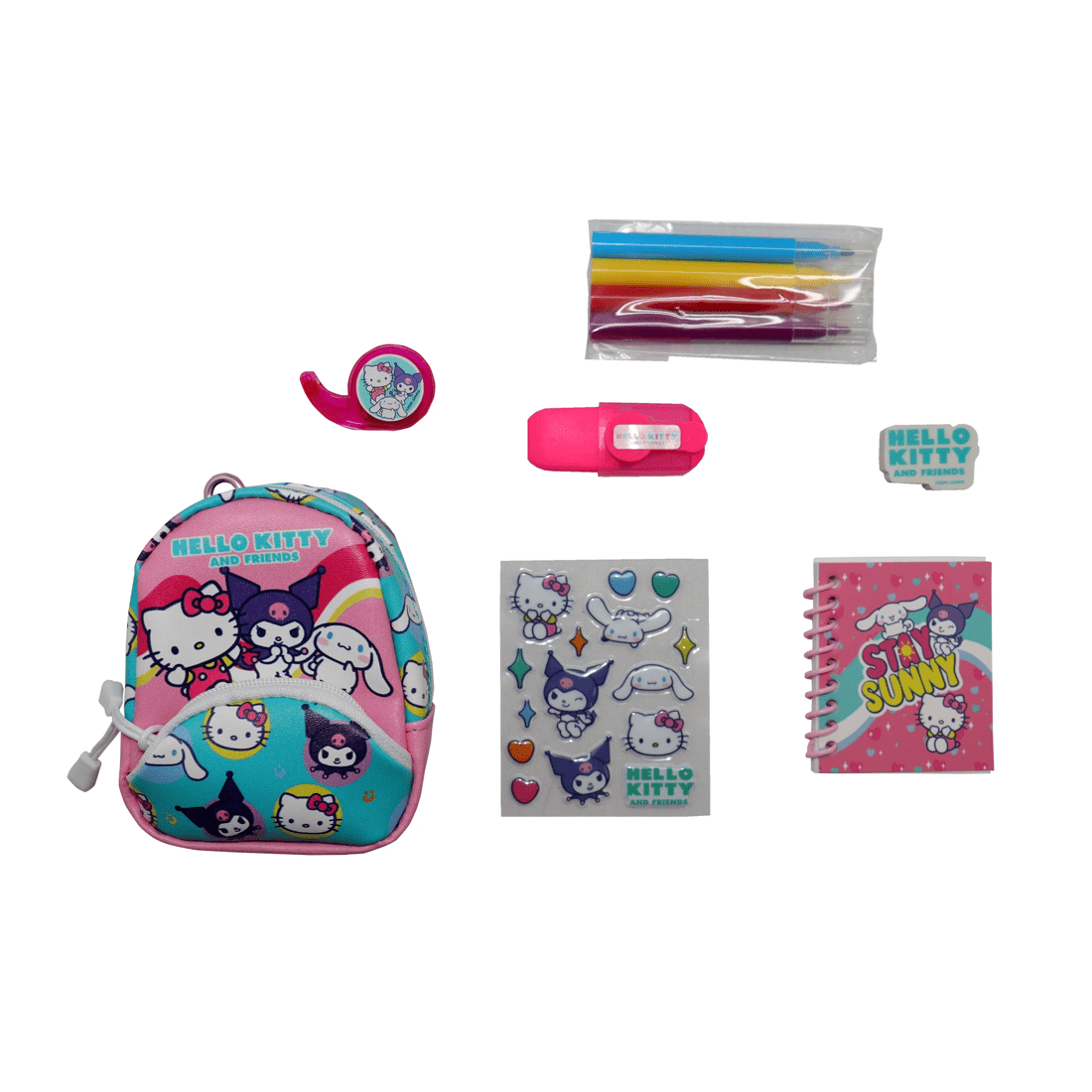 7 Hello Kitty Mini Back Pack Activity Kits – Assorted*
 - Multi, 7 of 7