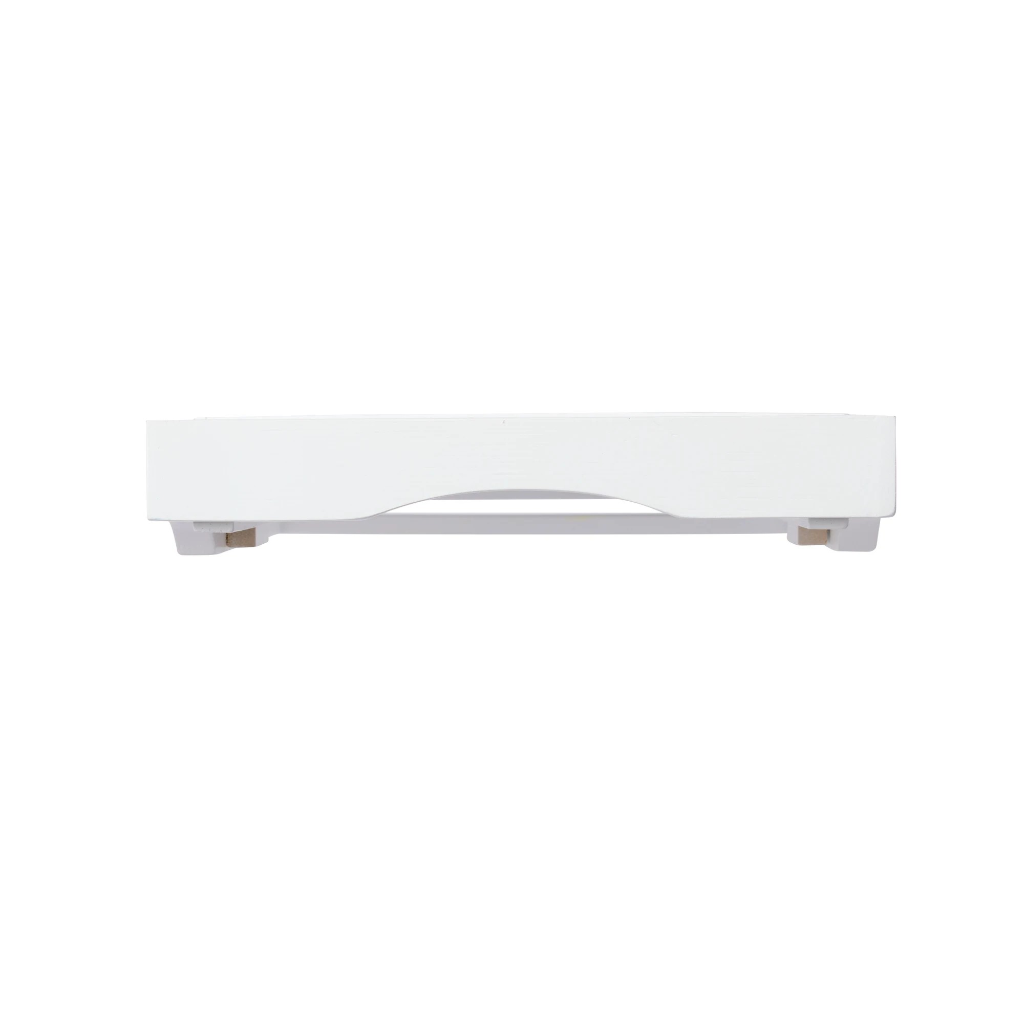 4 Adjustable Bath Caddy - White, 4 of 8
