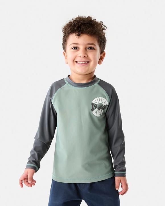 Printed Long Sleeve Rash Vest