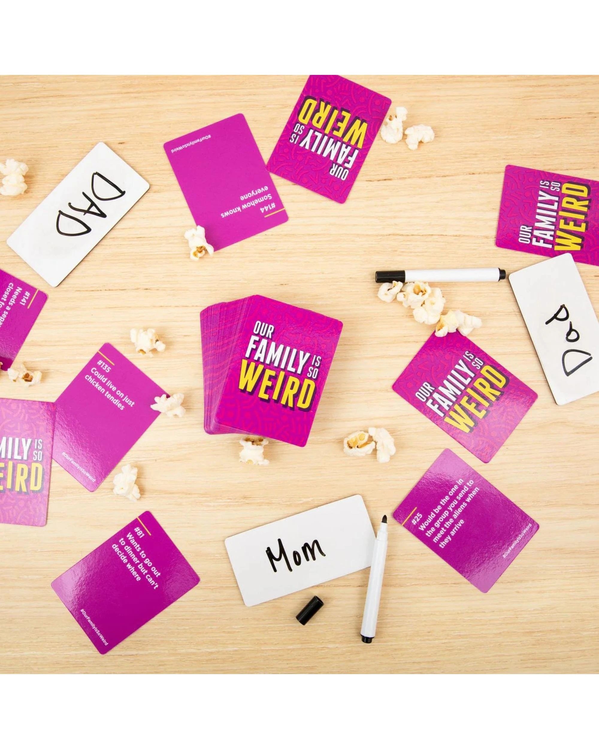 5 Our Family is So Weird Card Game, 5 of 6