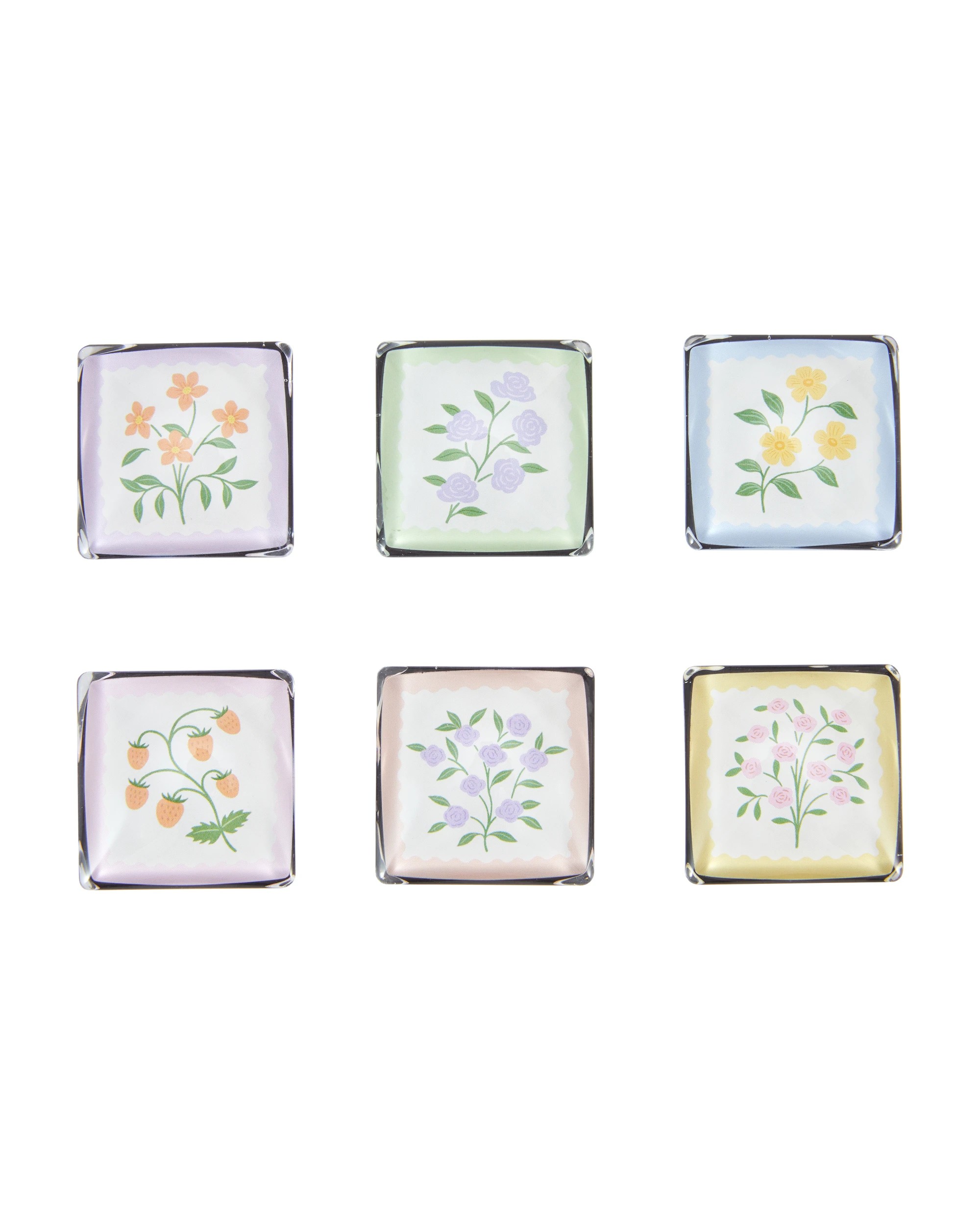 2 6 Pack Magnets - Flower, 2 of 6