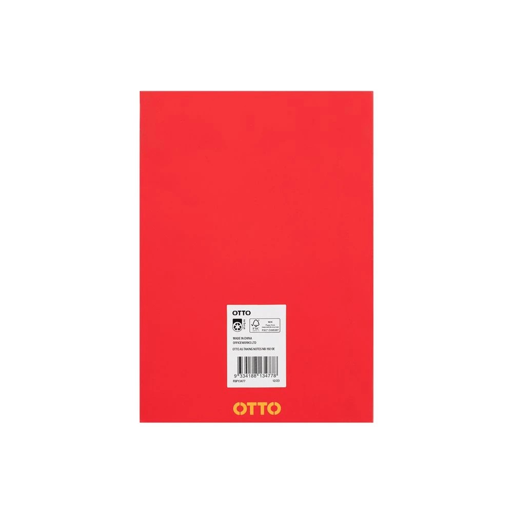 3 Otto A5 Taking Notes Journal 192 Page Orange, 3 of 3