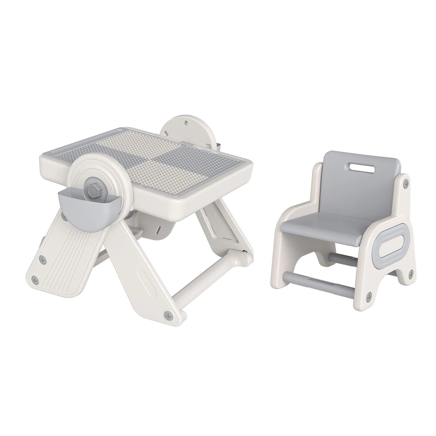 1 Costway 9in1 Activity Table Chair Set Water/Sand Table - Multi, 1 of 4