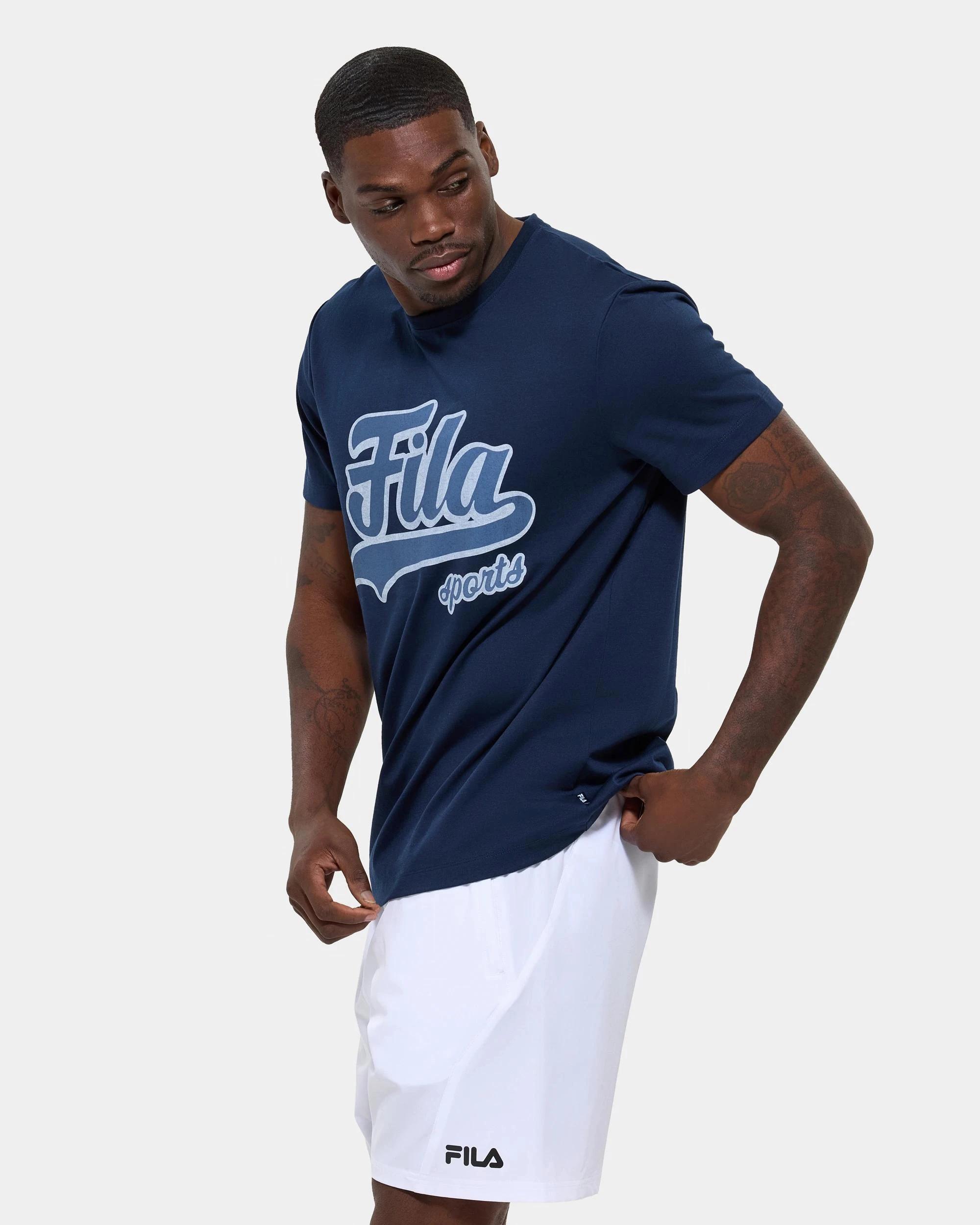 2 Monte Short Sleeve T-Shirt - Fila NAVY, 2 of 6
