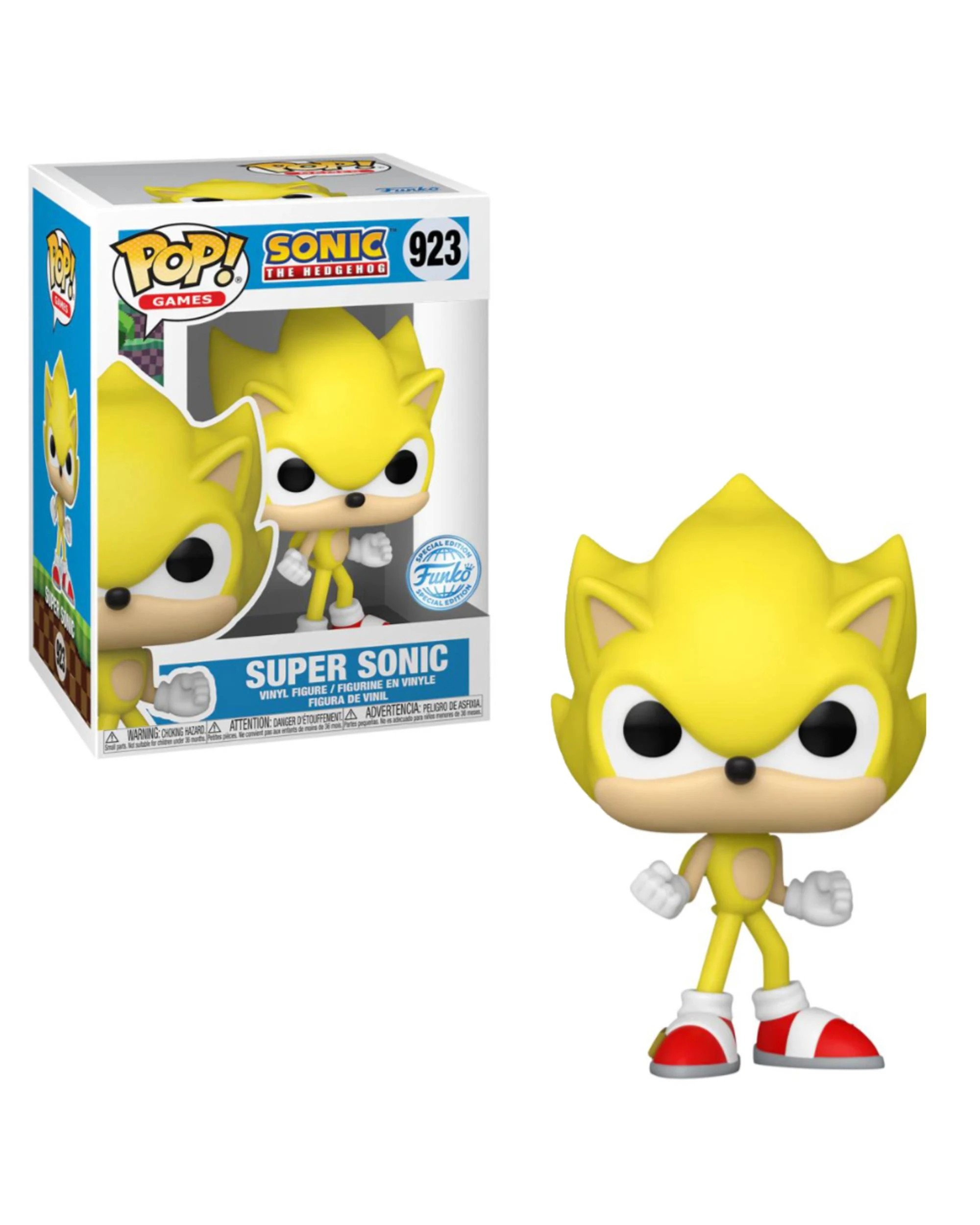 1 Sonic The Hedgehog Super Sonic Funko POP! Vinyl, 1 of 1