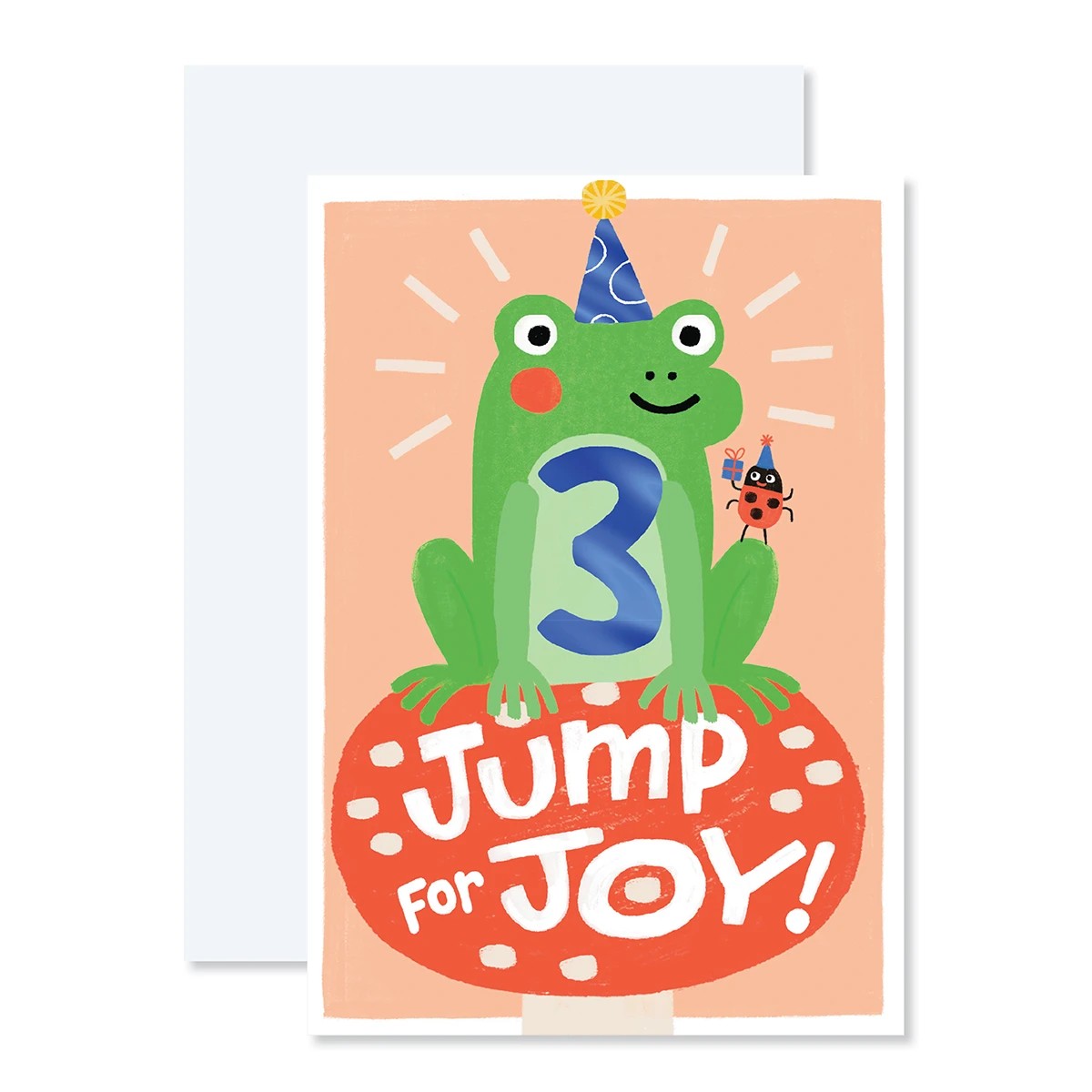 1 Connections from Hallmark 3rd Birthday Card - Frog, 1 of 3