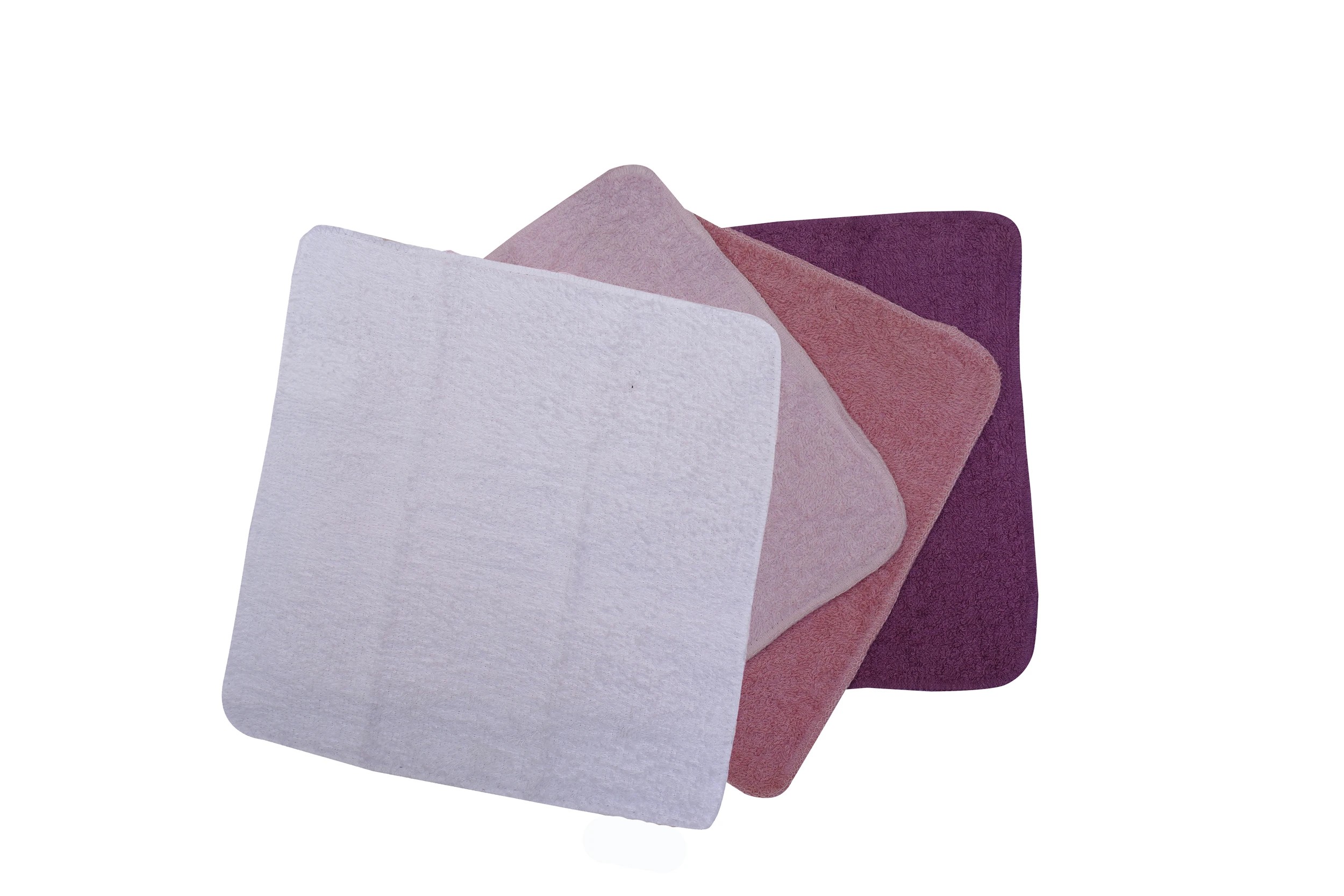 1 Big Softies 4 Pack Cotton Washers Pastel Girl, 1 of 4