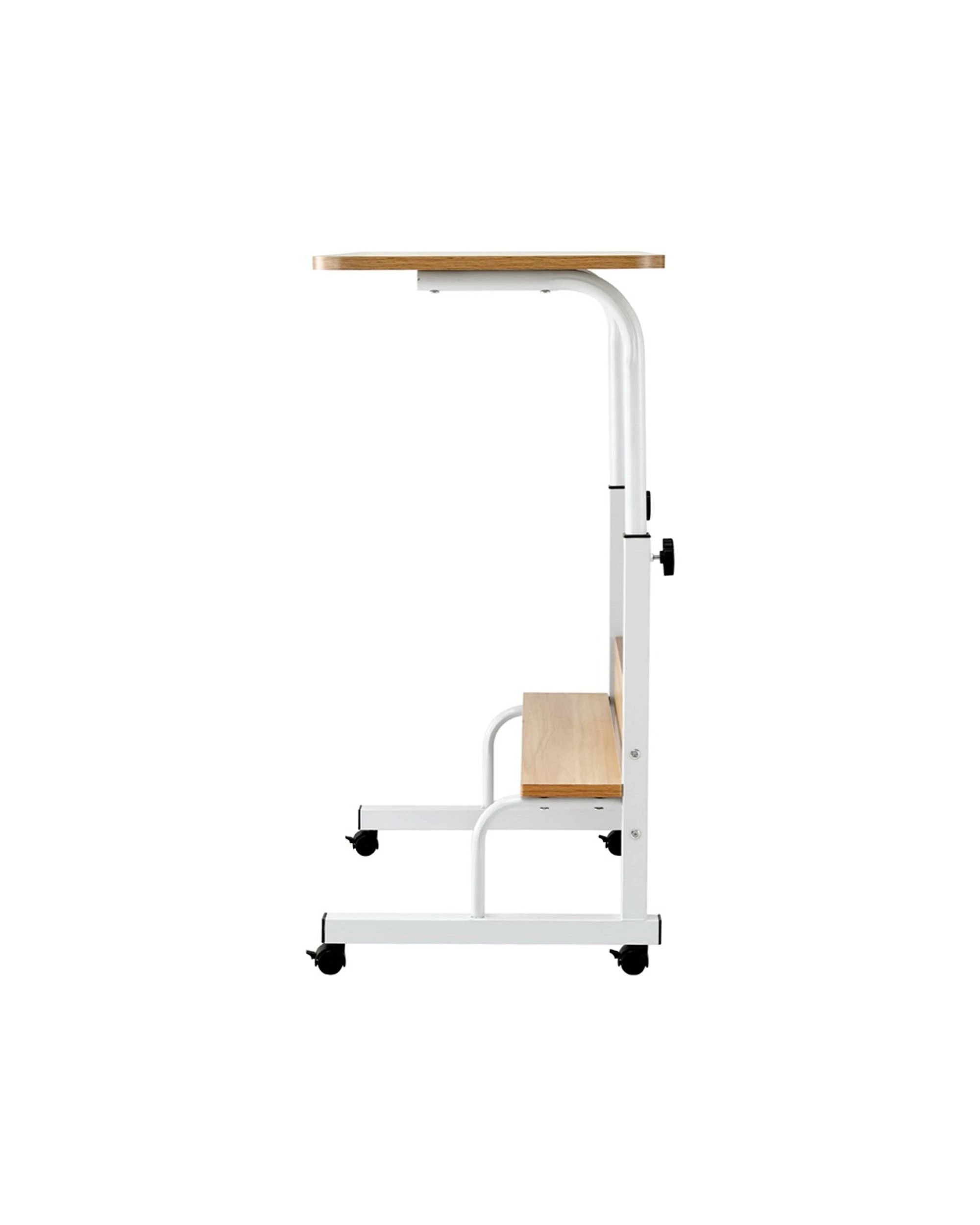 3 Artiss Laptop Desk Portable Sit Stand Desks Height Adjustable Workstation 80CM - Brown, 3 of 6