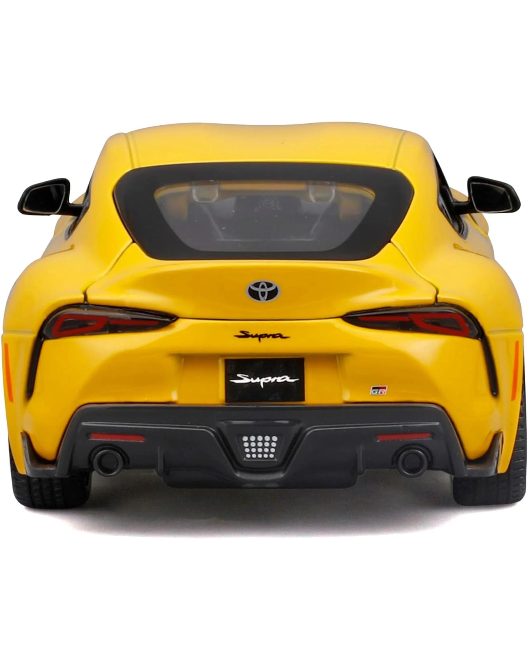 6 Maisto Assembly Line 2024 Toyota GR Supra 1:24 Scale Vehicle - Yellow, 6 of 8