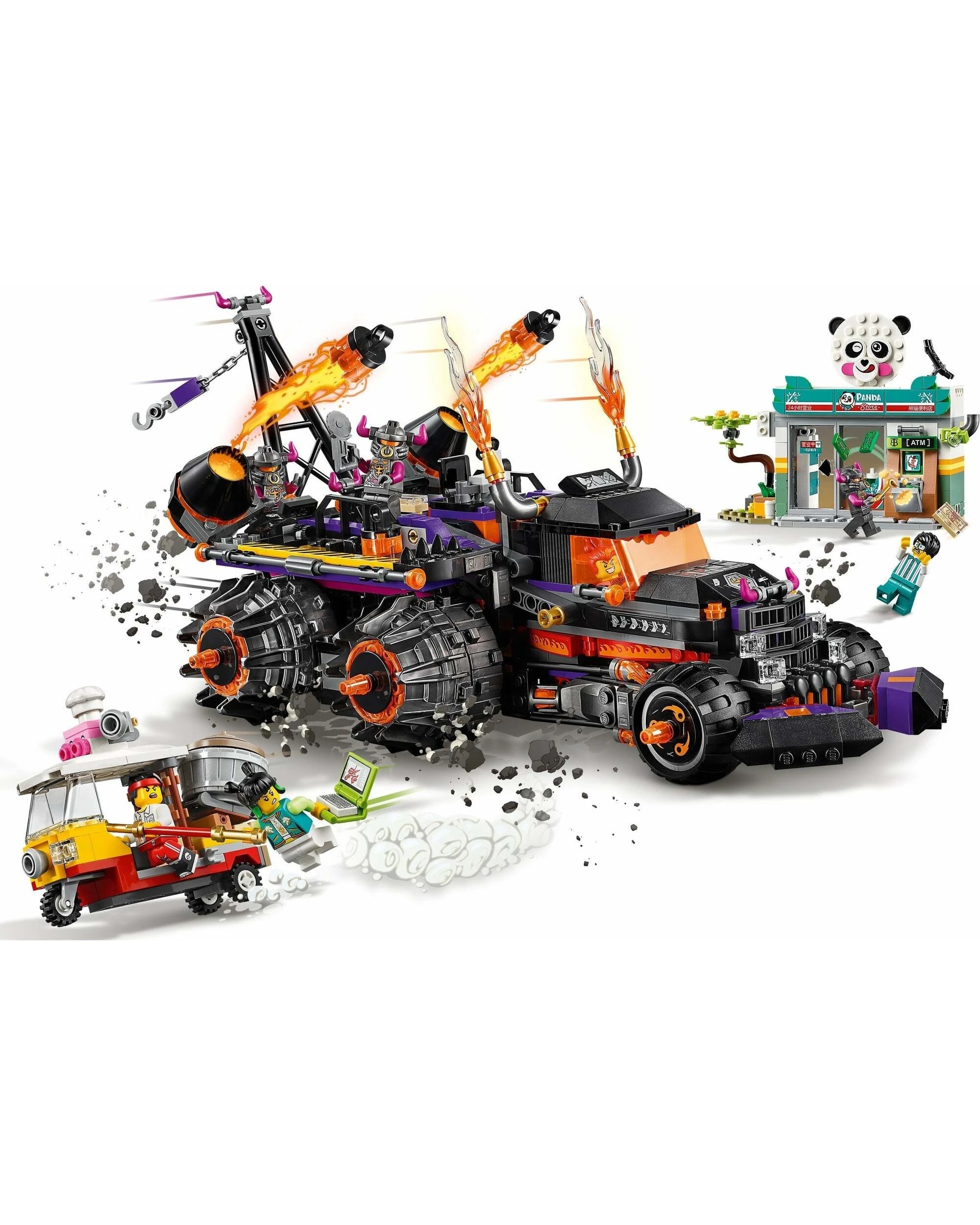 2 LEGO 80011 INFERNO TRUCK MONKEY KID, 2 of 3