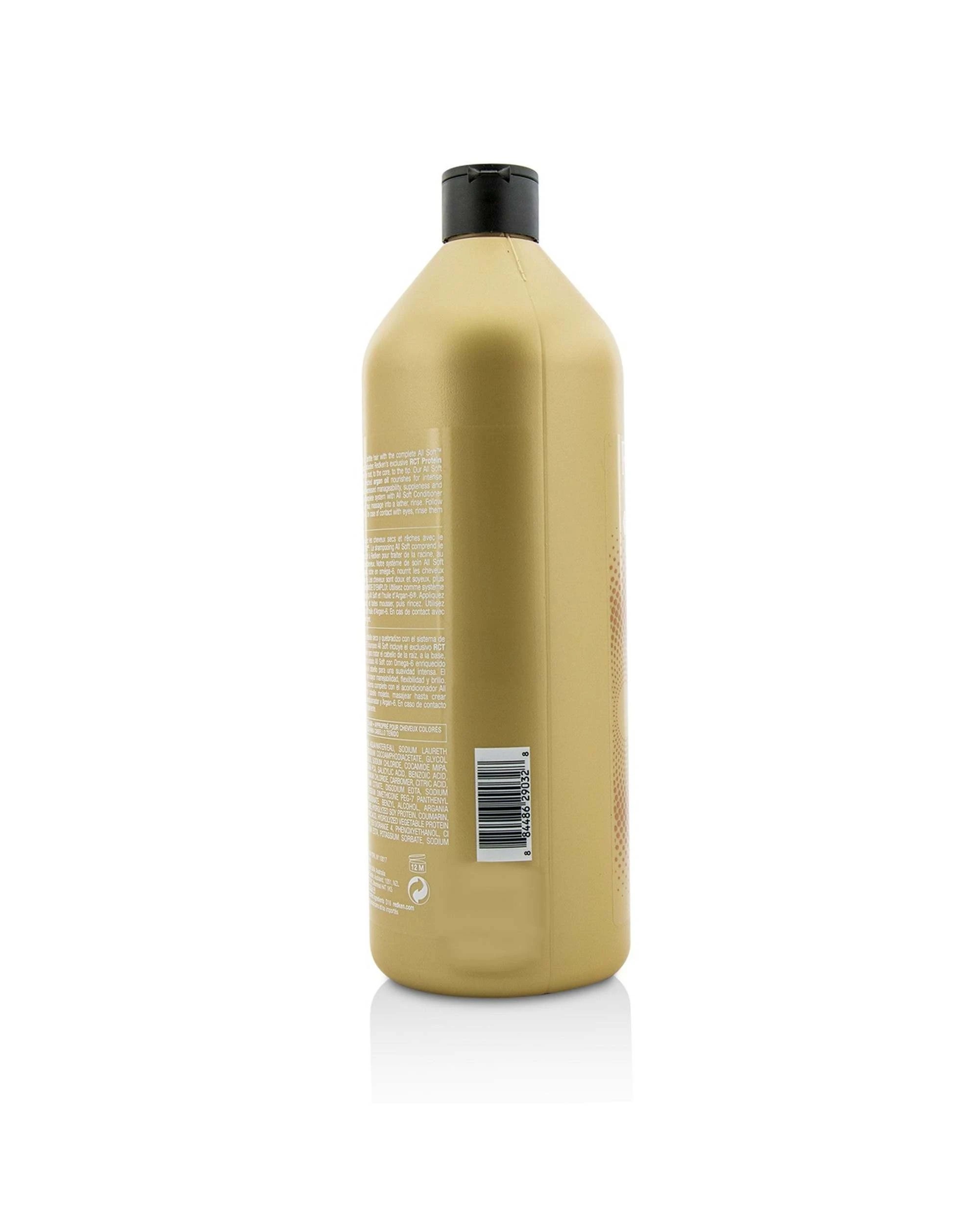 3 Redken All Soft Shampoo (For Dry/ Brittle Hair) 1000ml/33.8oz, 3 of 3