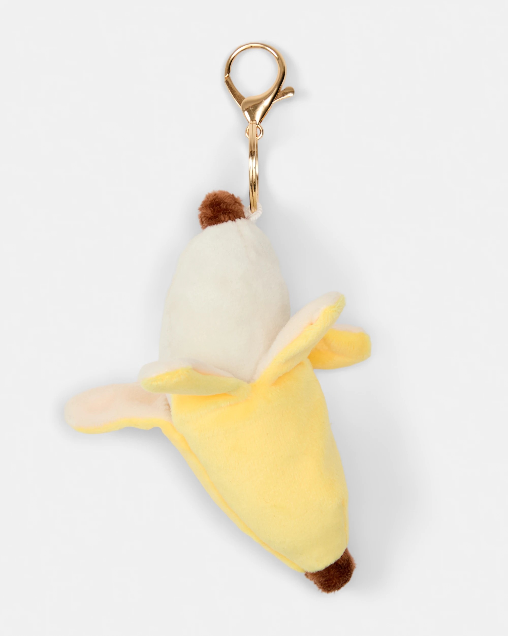 3 Fluffy Banana Charm Keyring, 3 of 3
