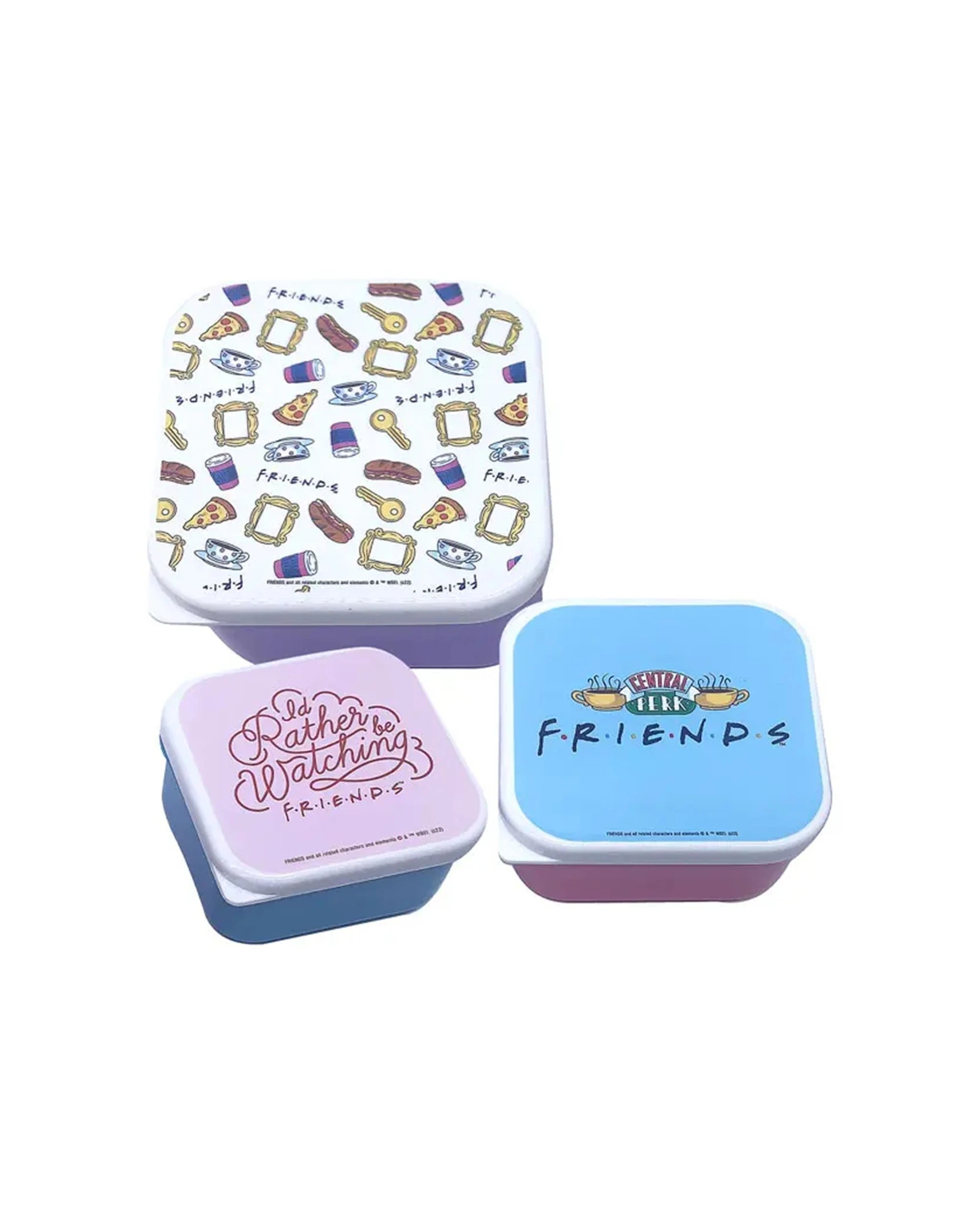 4 Friends TV Series Themed Showbag 22 Badges Bracelet Cutlery Handbag - Multi, 4 of 7