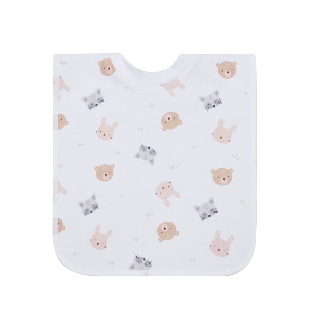 4 Big Softies 3 Pack Popover Bibs, Bear, 4 of 5