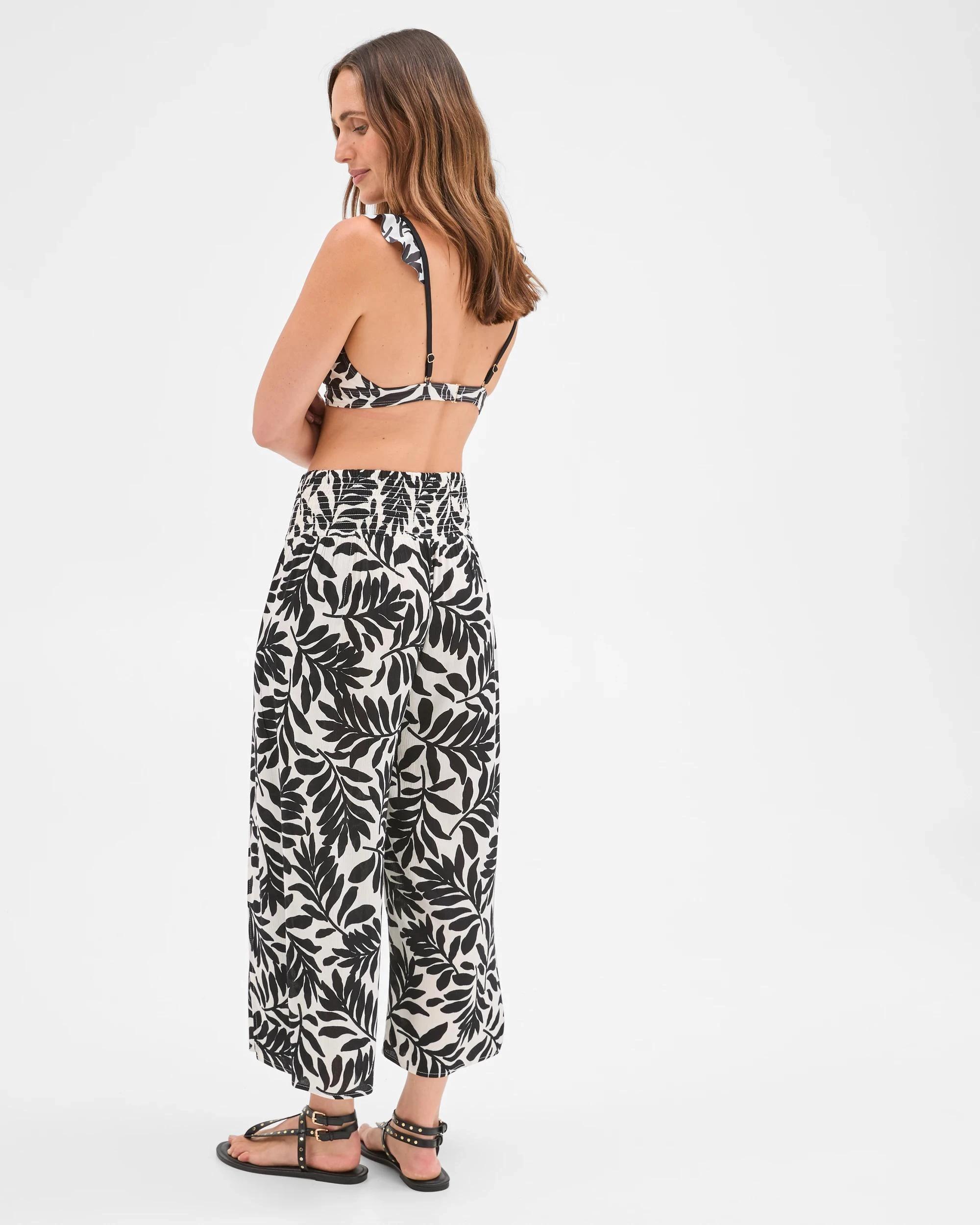 4 Target Resort Split Pants PALM PRINT, 4 of 7