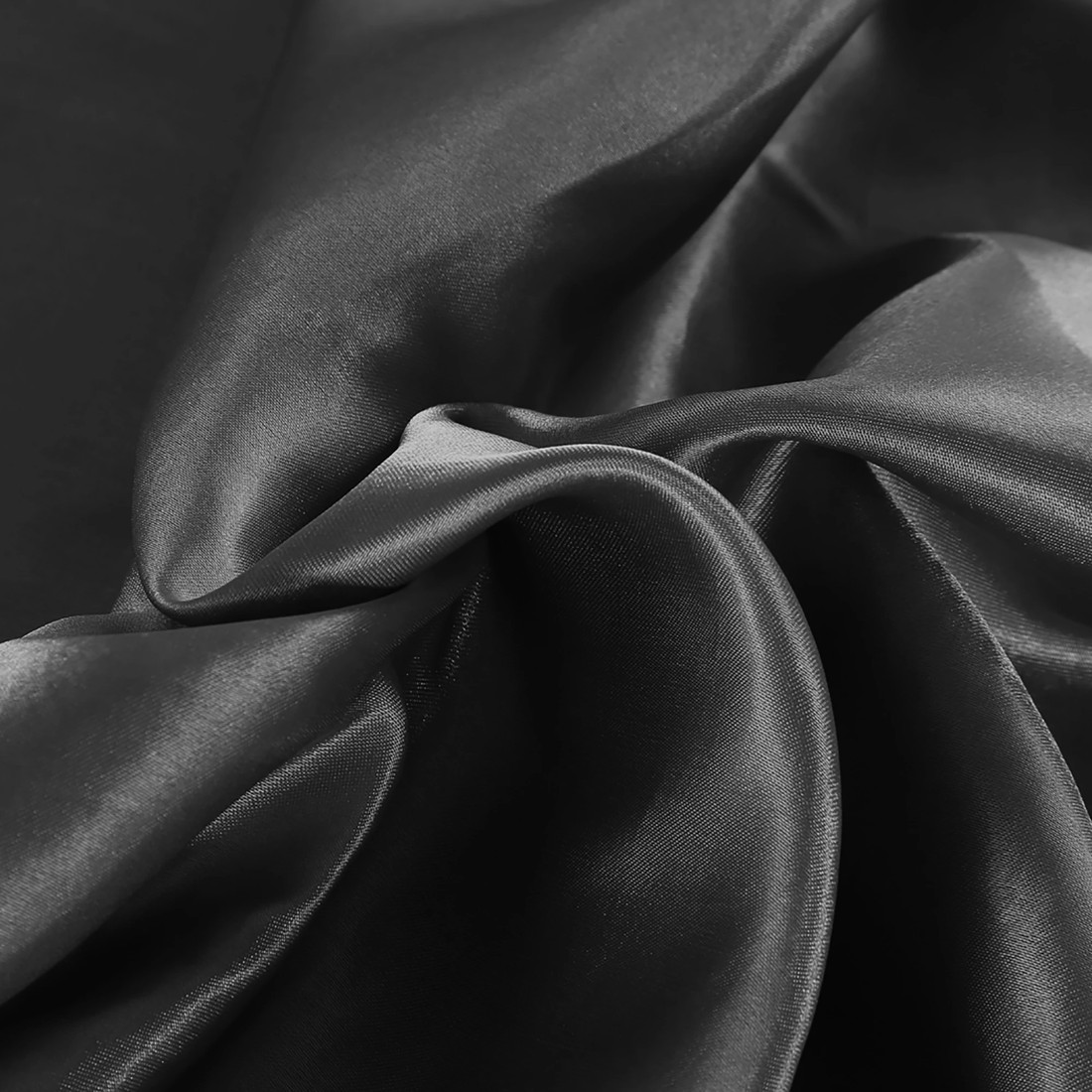 5 Dreamz Black Satin Bed Sheet Set - Queen Bed, 5 of 6