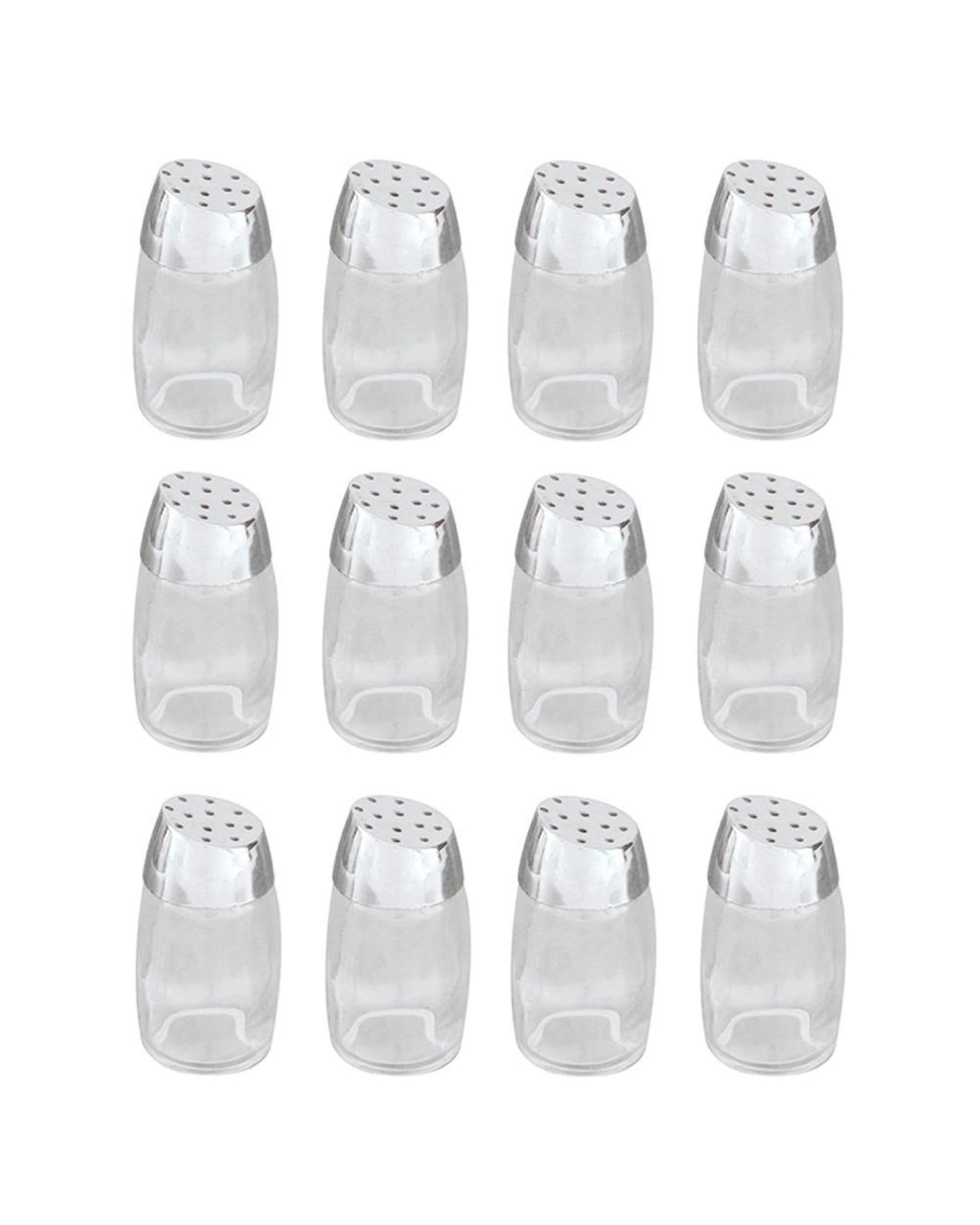 1 12 x Glass Salt and Pepper Shakers Squire 30ml, 1 of 2