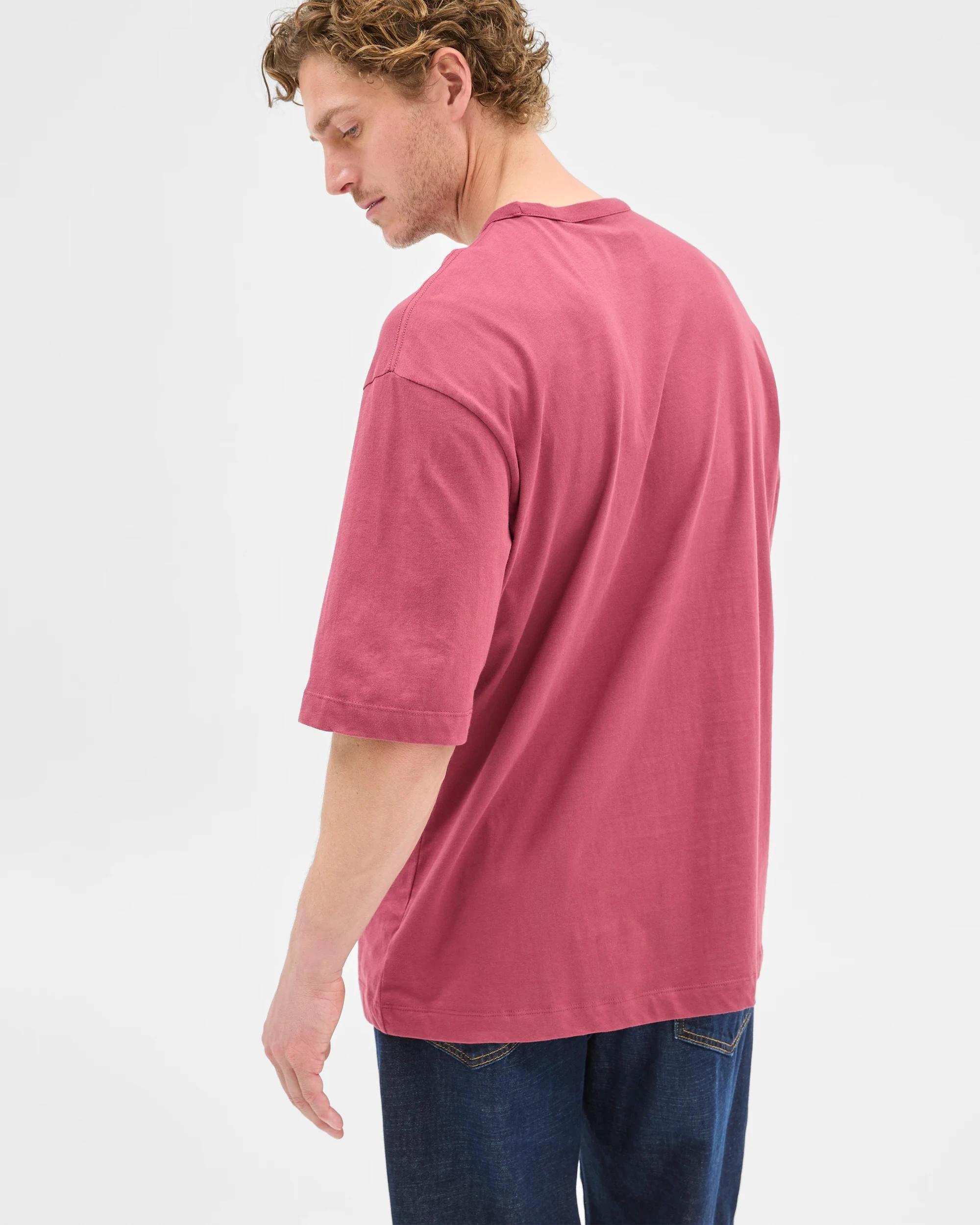 6 Target Australian Cotton Oversized T-Shirt MAROON, 6 of 6