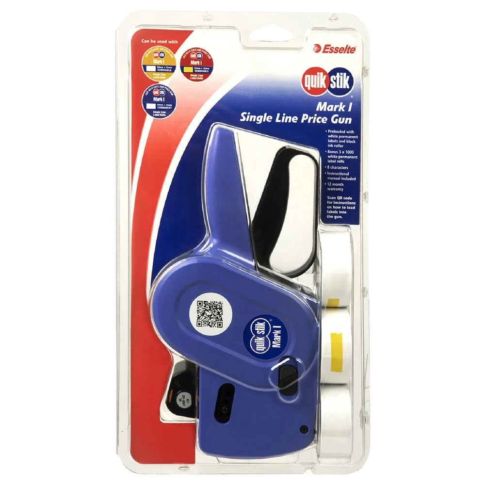 3 QuikStik Mark I Single Line Price Gun, 3 of 4
