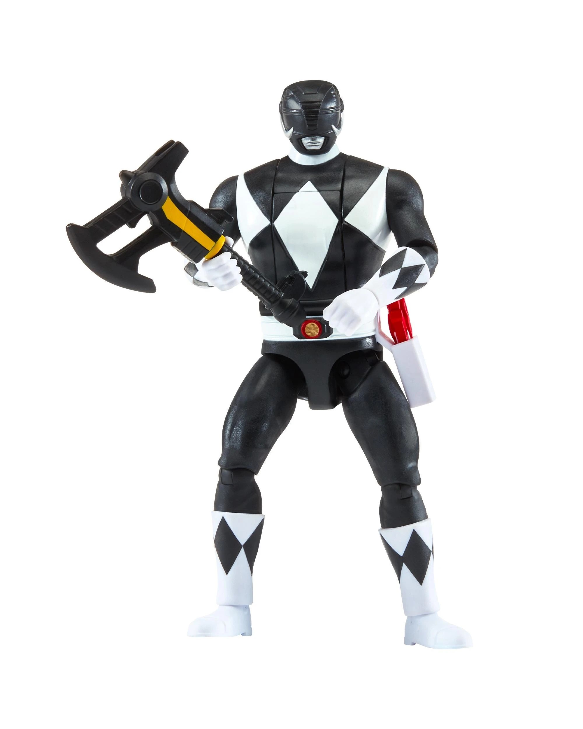 4 Mighty Morphin Power Rangers Re-Ignition Auto-Morphin Black Ranger Action Figure, 4 of 9