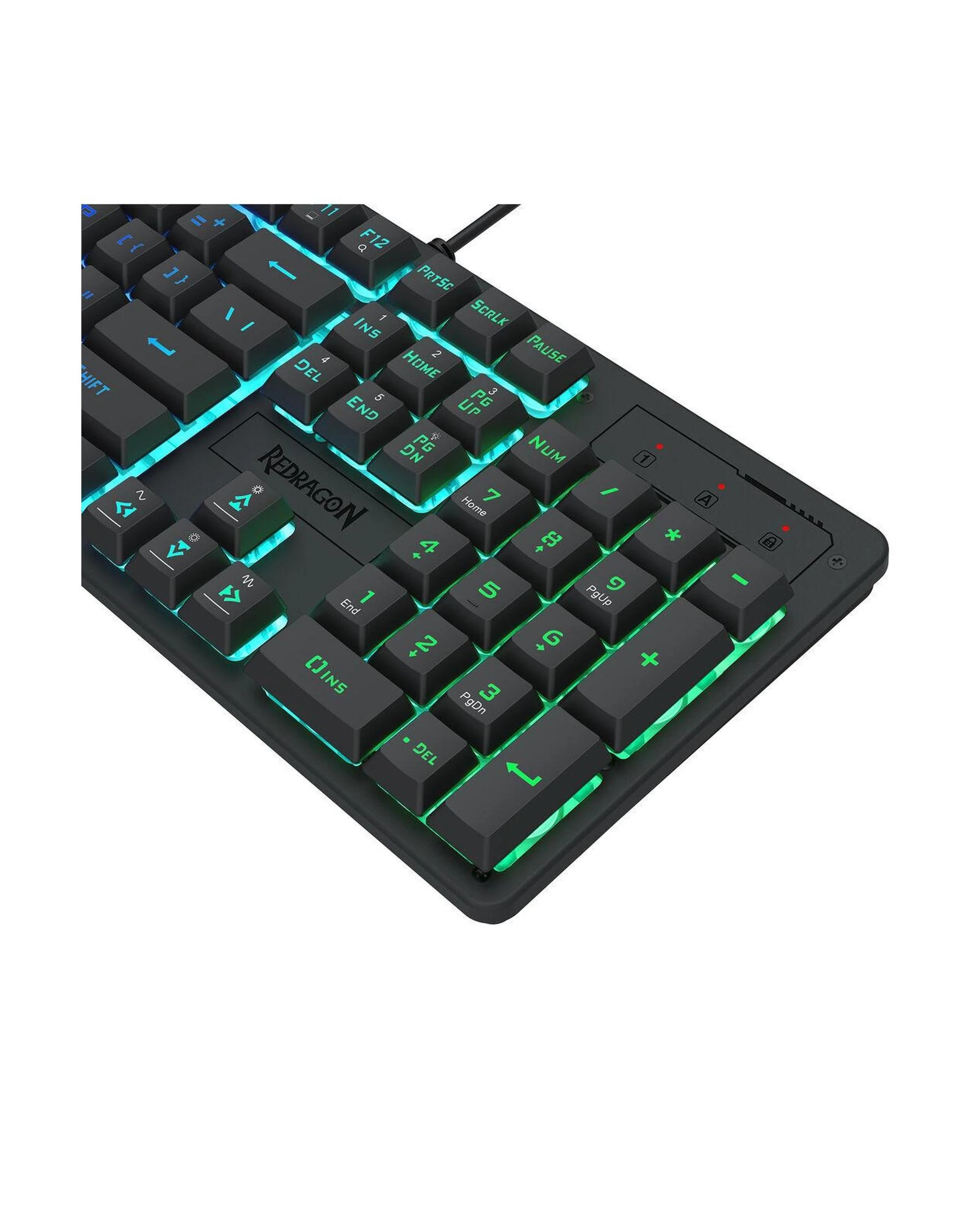 8 Redragon K521RGB Netherbane Black FullSize RGB Gaming Keyboard, 8 of 8