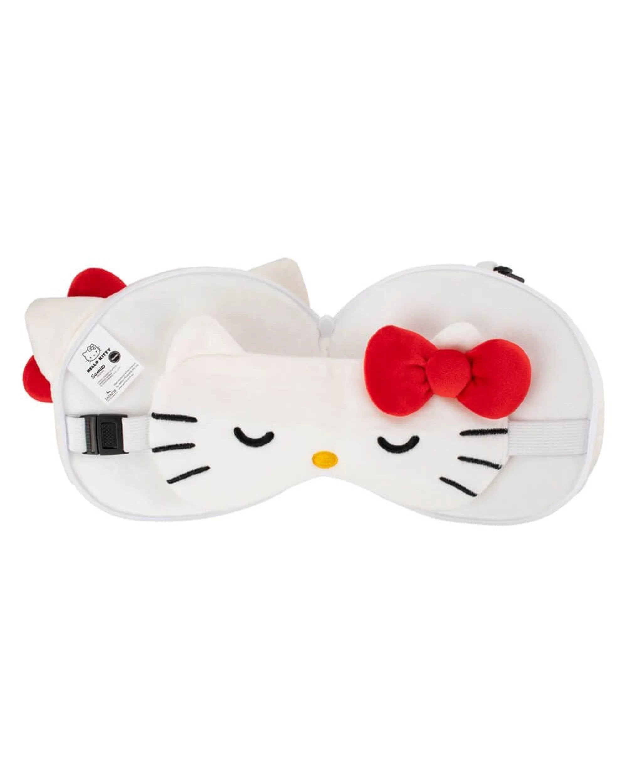 3 Relaxeazzz Hello Kitty Travel Pillow and Eye Mask Set, 3 of 3