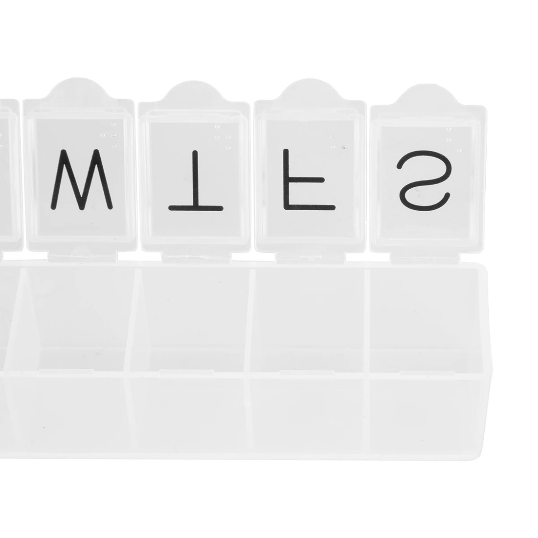 7 OXX Travel 7-Day Pill Organiser - White, 7 of 8