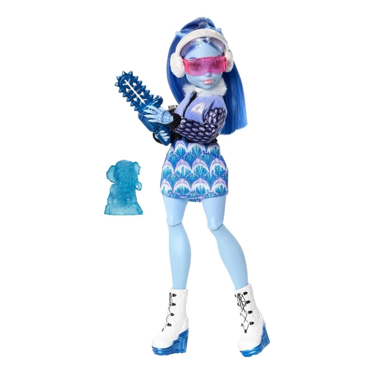 4 Monster High Fearbook Abbey Bominable Doll, 4 of 7