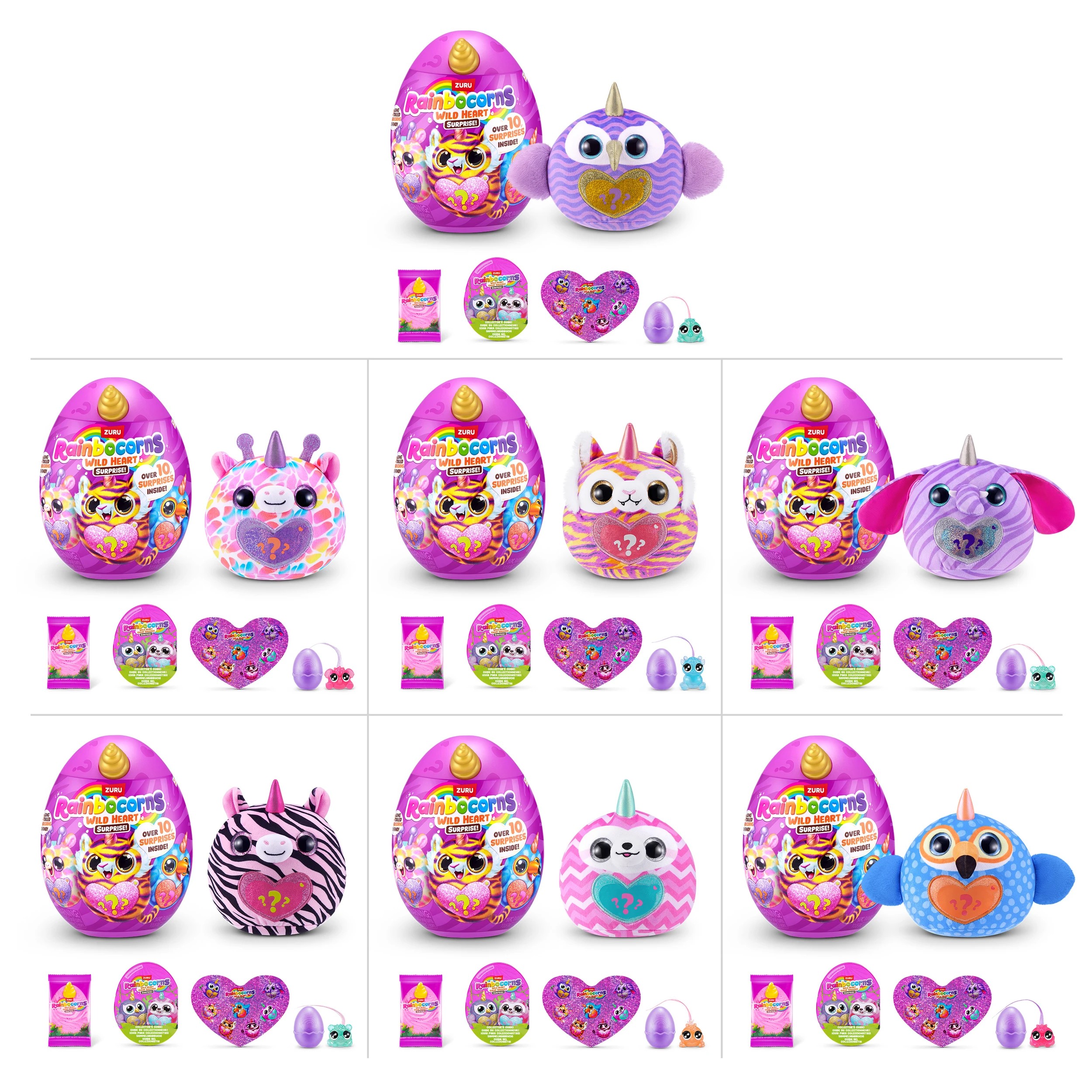 2 Rainbocorns Wild Heart Surprise by ZURU - Assorted, 2 of 9