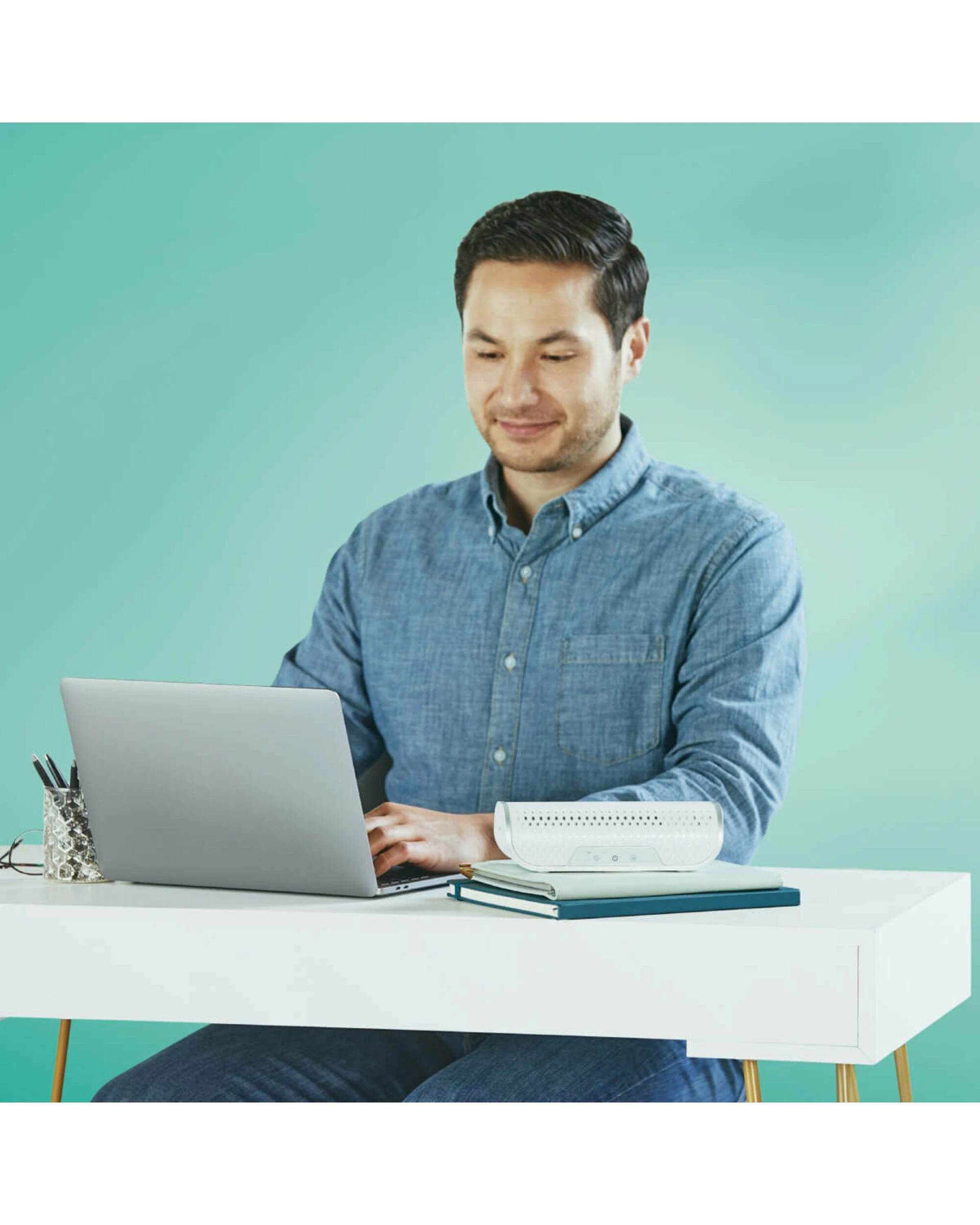 5 Sunbeam On the Go Fresh Portable Air Purifier - WHITE, 5 of 5