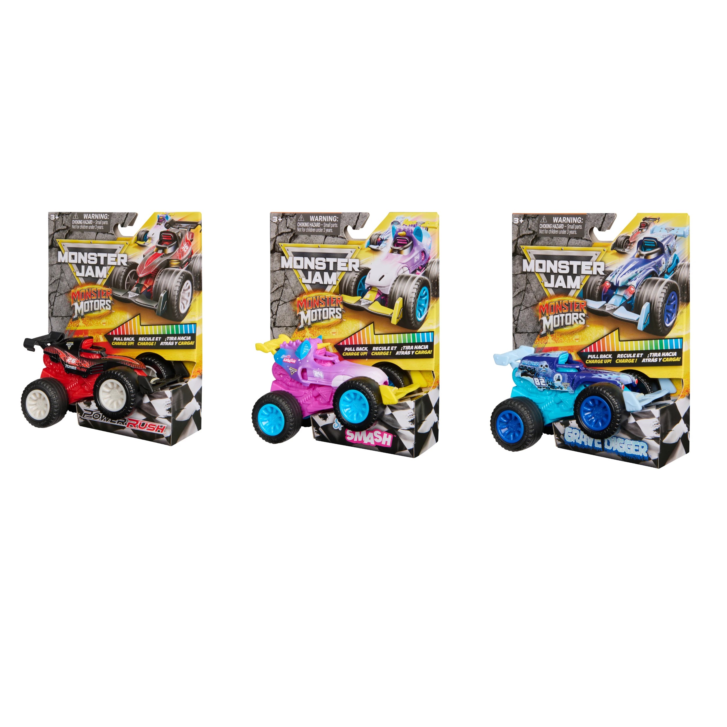 1 Monster Jam Monster Motors 1:64 Rev Up Monster Truck - Assorted - Multi, 1 of 5