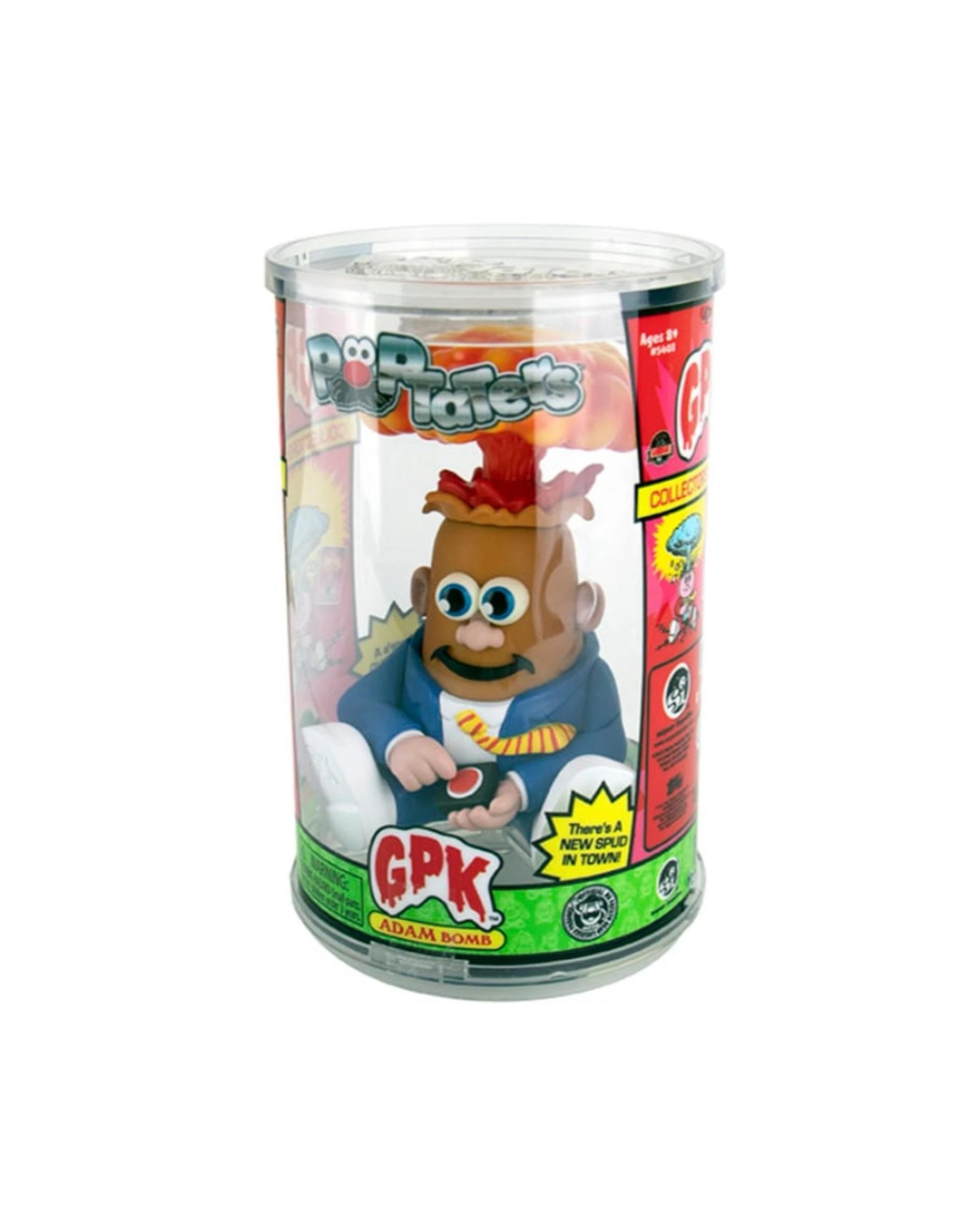 2 Poptaters Garbage Pail Kids Adam Bomb Potato Head Figure, 2 of 3
